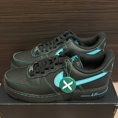 Nike Air Force 1 Low "Black Tiffany"