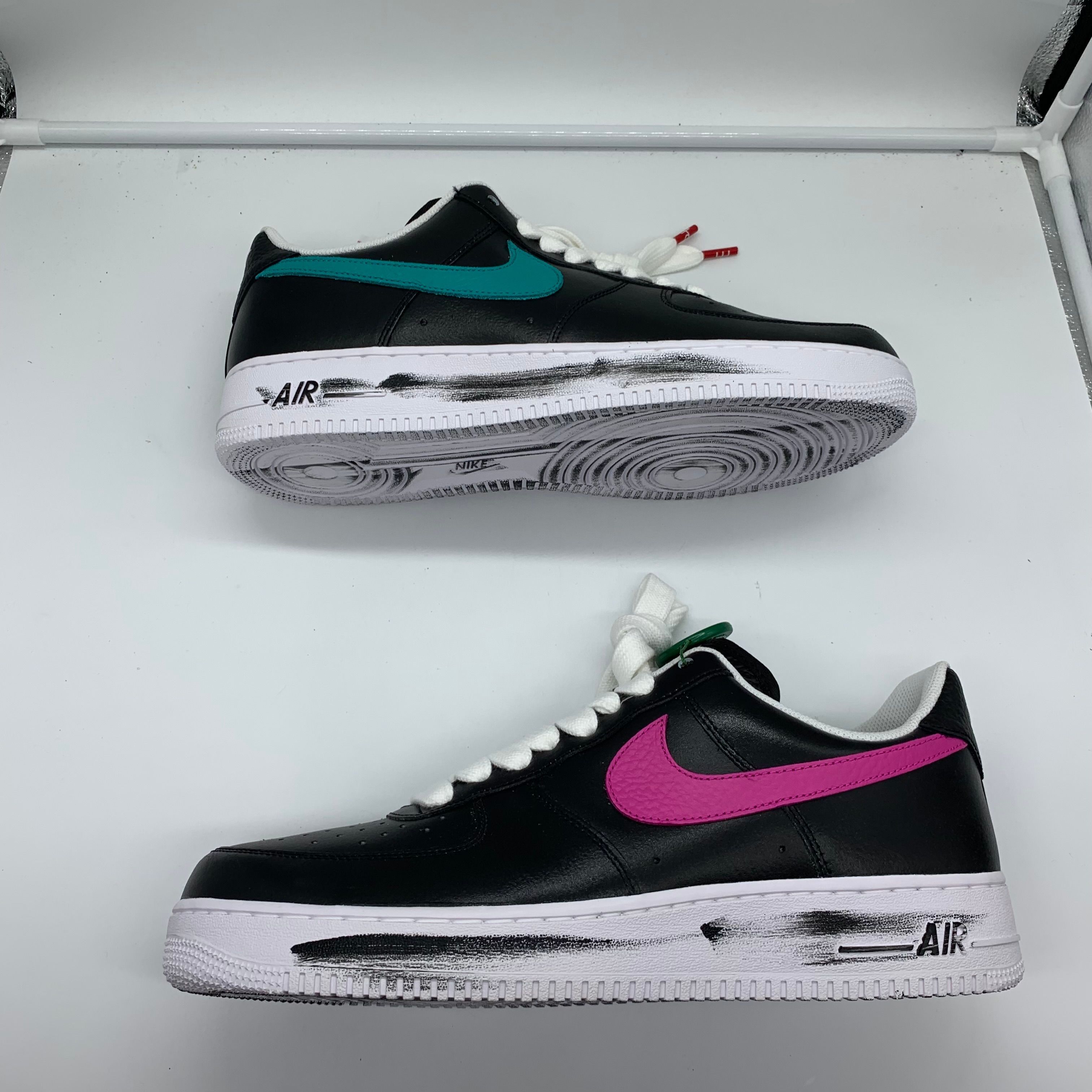 PEACEMINUSONE × Nike Air Force 1 Low '07 Para-Noise 3.0 "Black and Multi-Color" / G-DRAGON