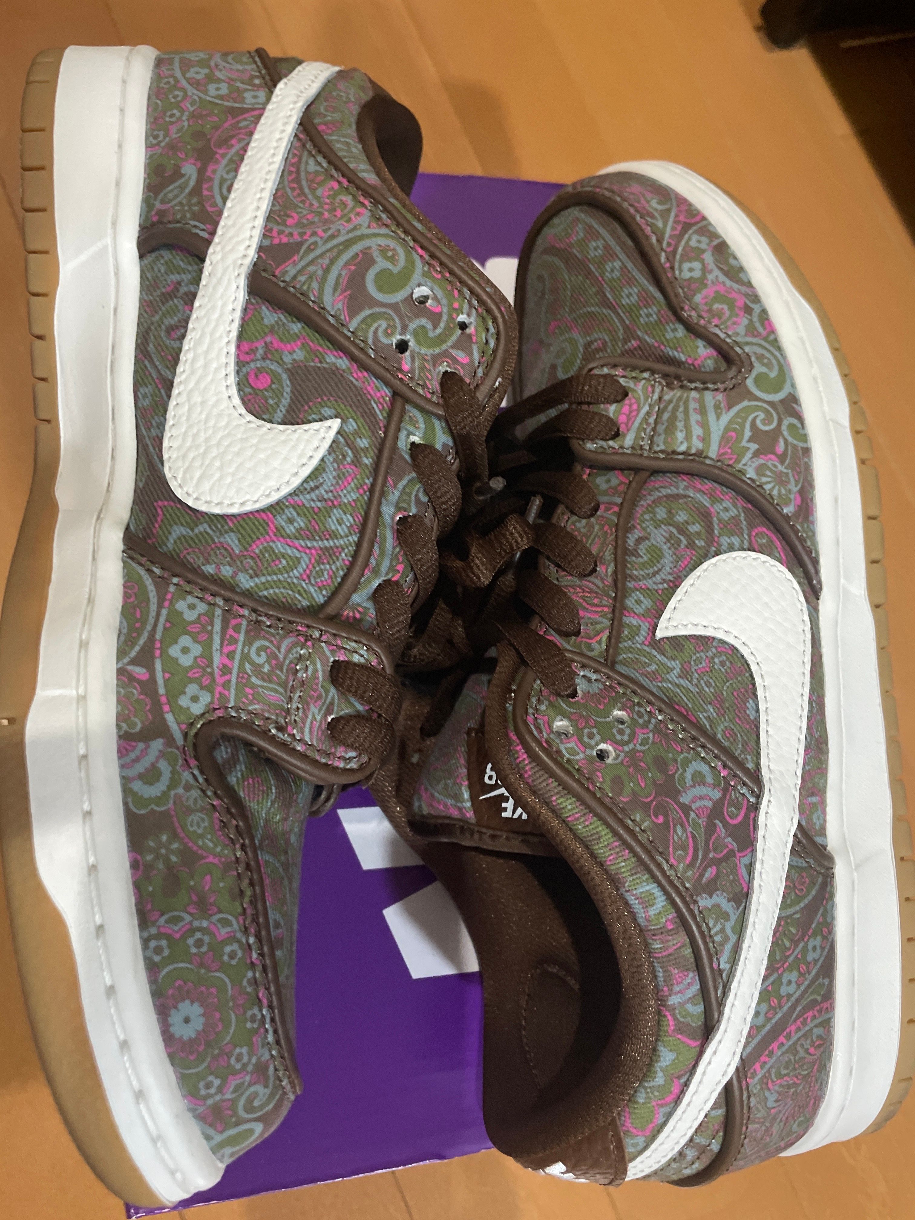Nike SB Dunk Low PRM "Brown Paisley"