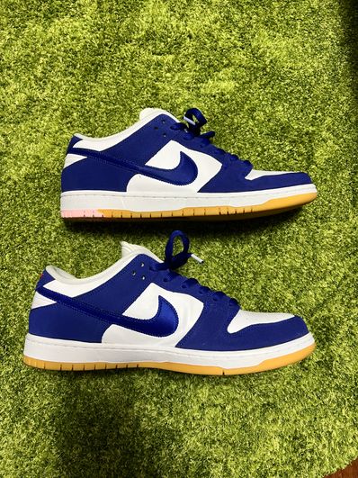 Nike SB Dunk Low "Los Angeles Dodgers/Deep Royal Blue"