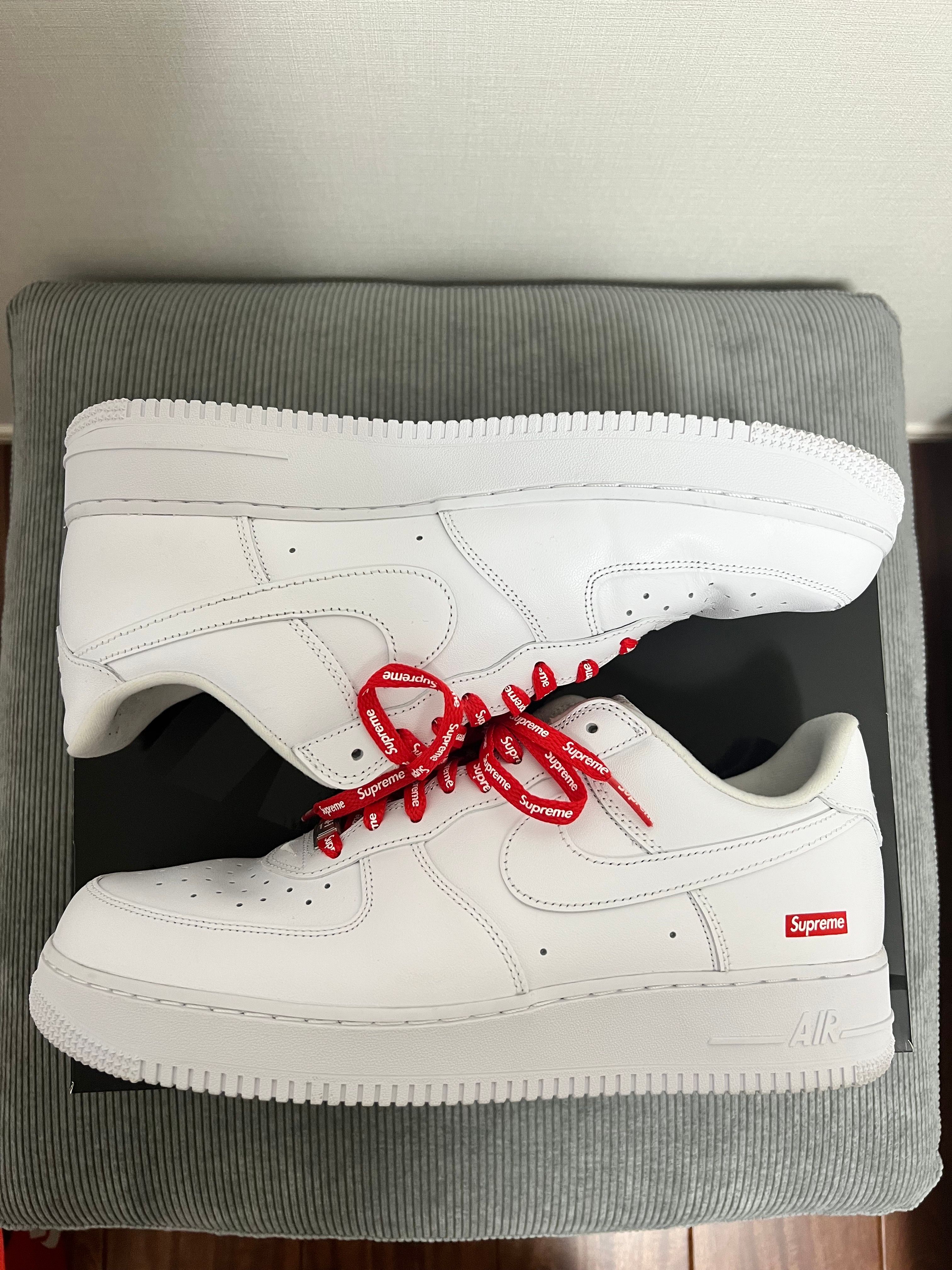 Supreme × Nike Air Force 1 Low "White"