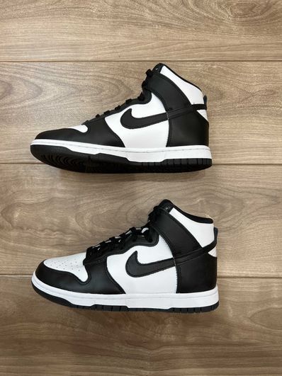 Nike Women's Dunk High "Black and White"
