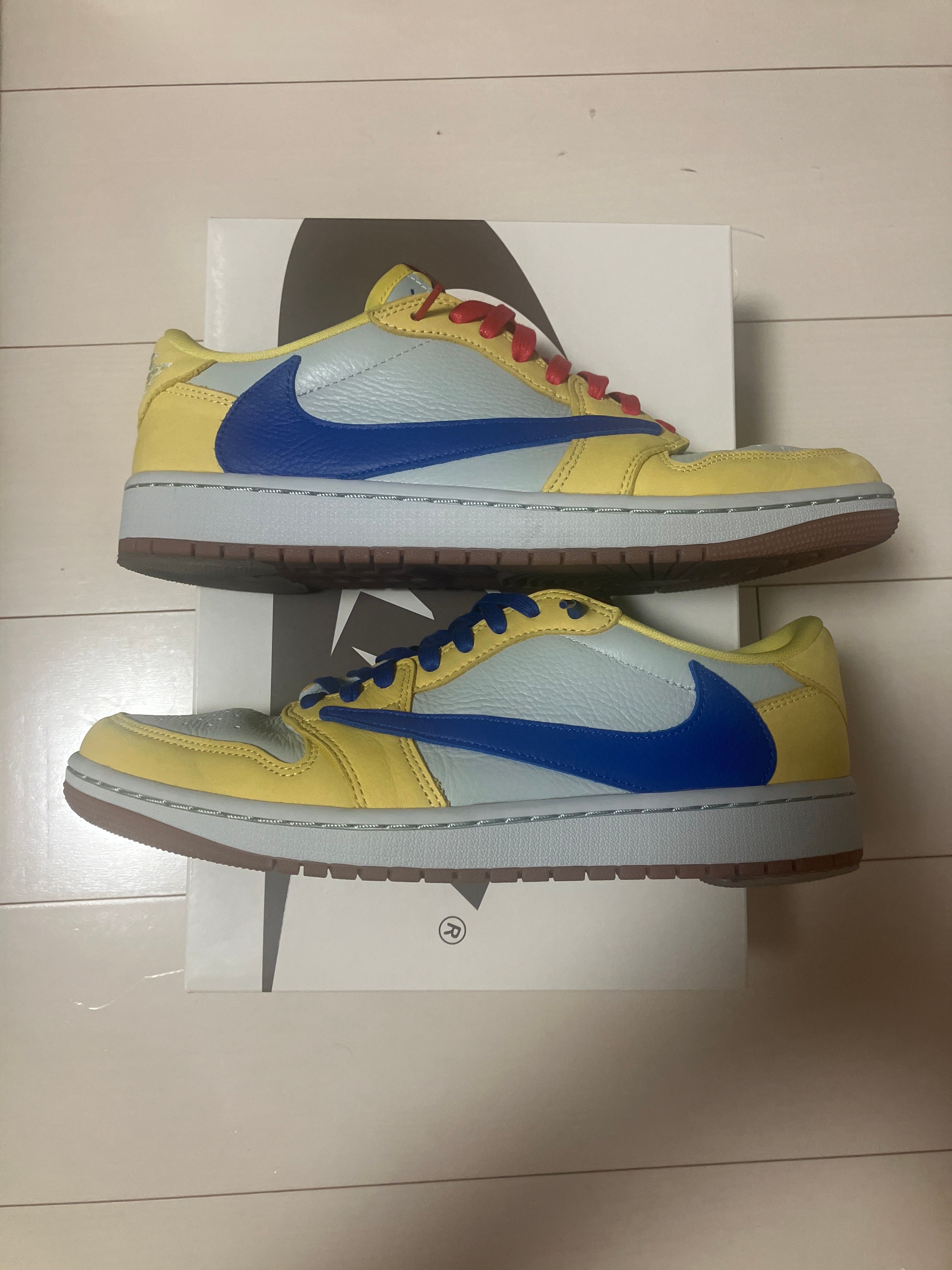 Travis Scott × Nike Women's Air Jordan 1 Retro Low OG "Canary"