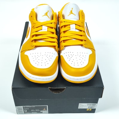 Nike Air Jordan 1 Low "White/Pollen"