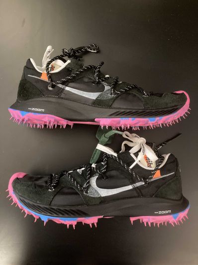 Off-White × Nike Women's Zoom Terra Kiger 5 "Black"