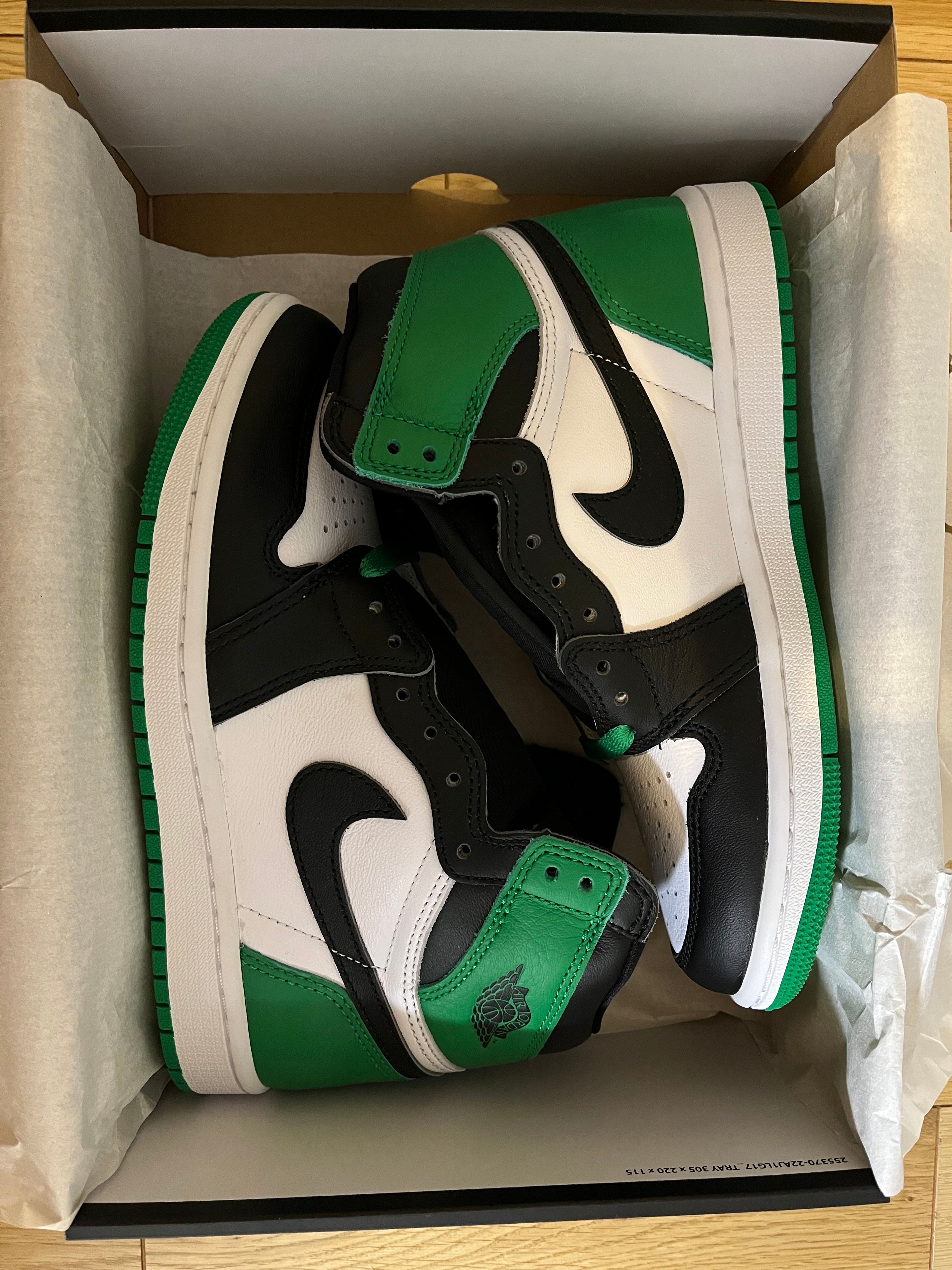 Nike Air Jordan 1 Retro High OG "Celtics/Black and Lucky Green" (2023)