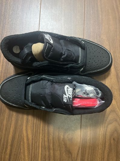Travis Scott × Nike Air Jordan 1 Low OG SP "Black Phantom"