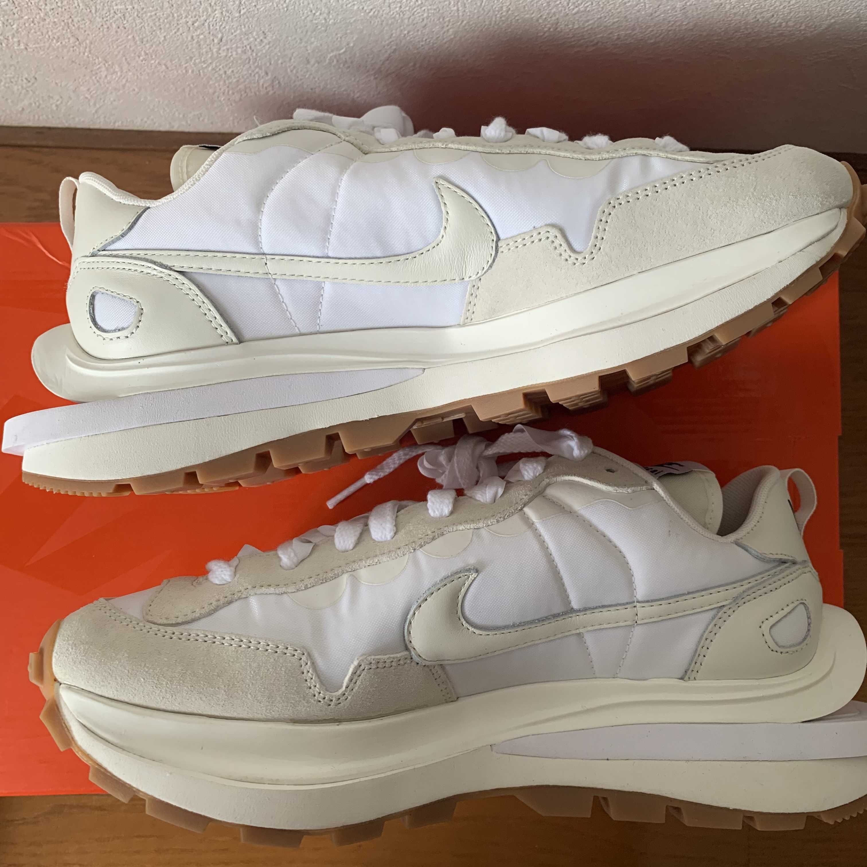 sacai × Nike Vapor Waffle "White Gum"