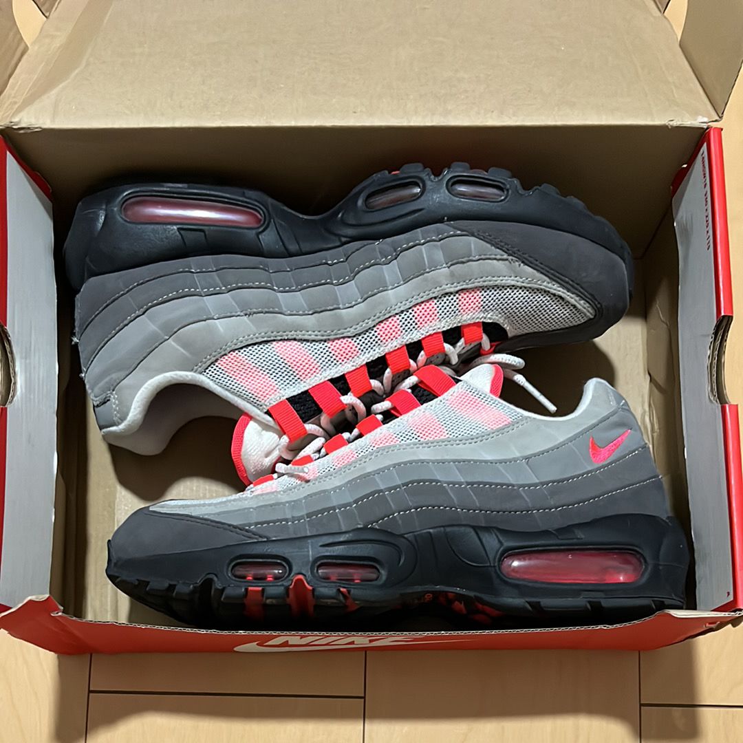 Nike Air Max 95 OG "White/Solar Red"