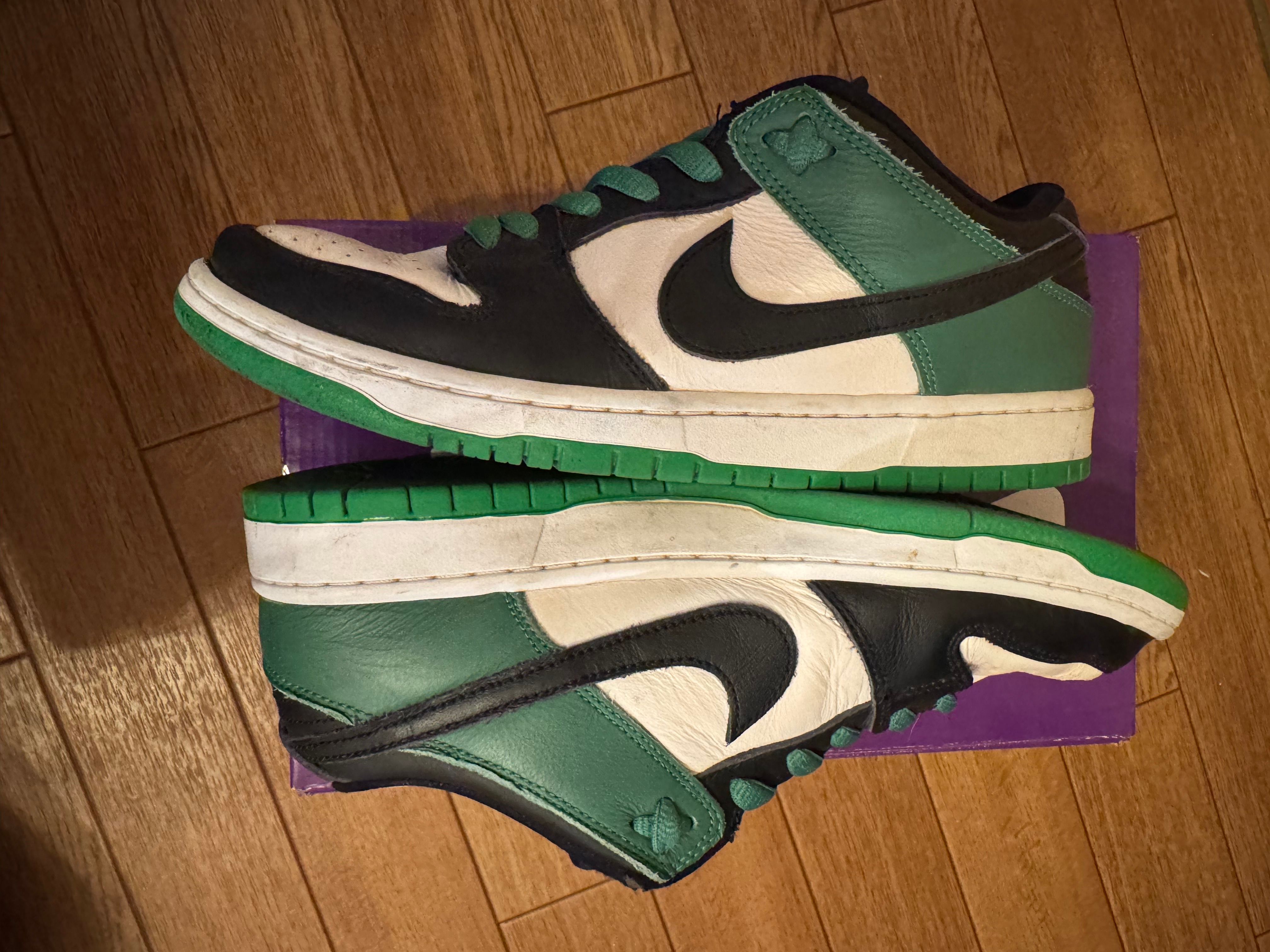 Nike SB Dunk Low Pro "Black and Classic Green"