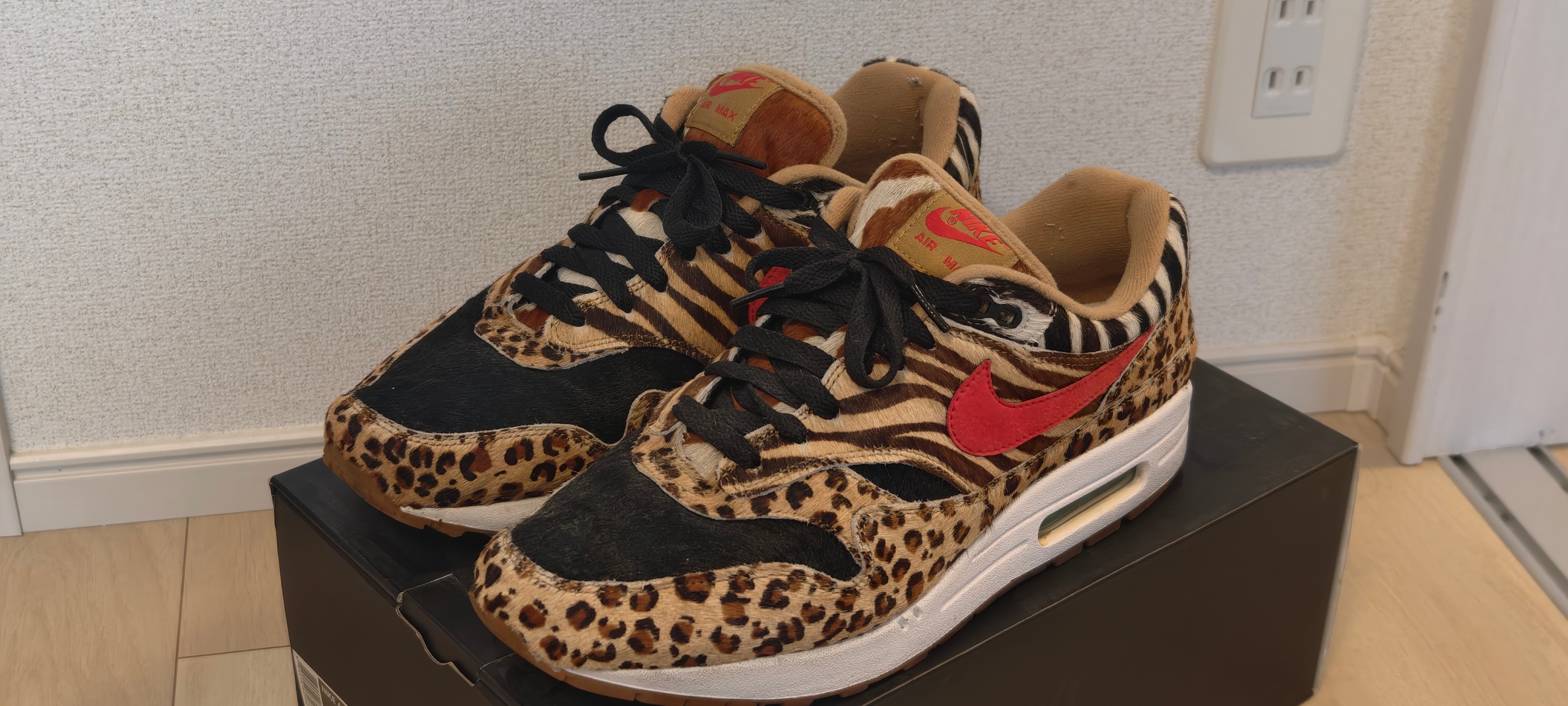 atmos × Nike Air Max 1 DLX "Animal Pack/Safari"