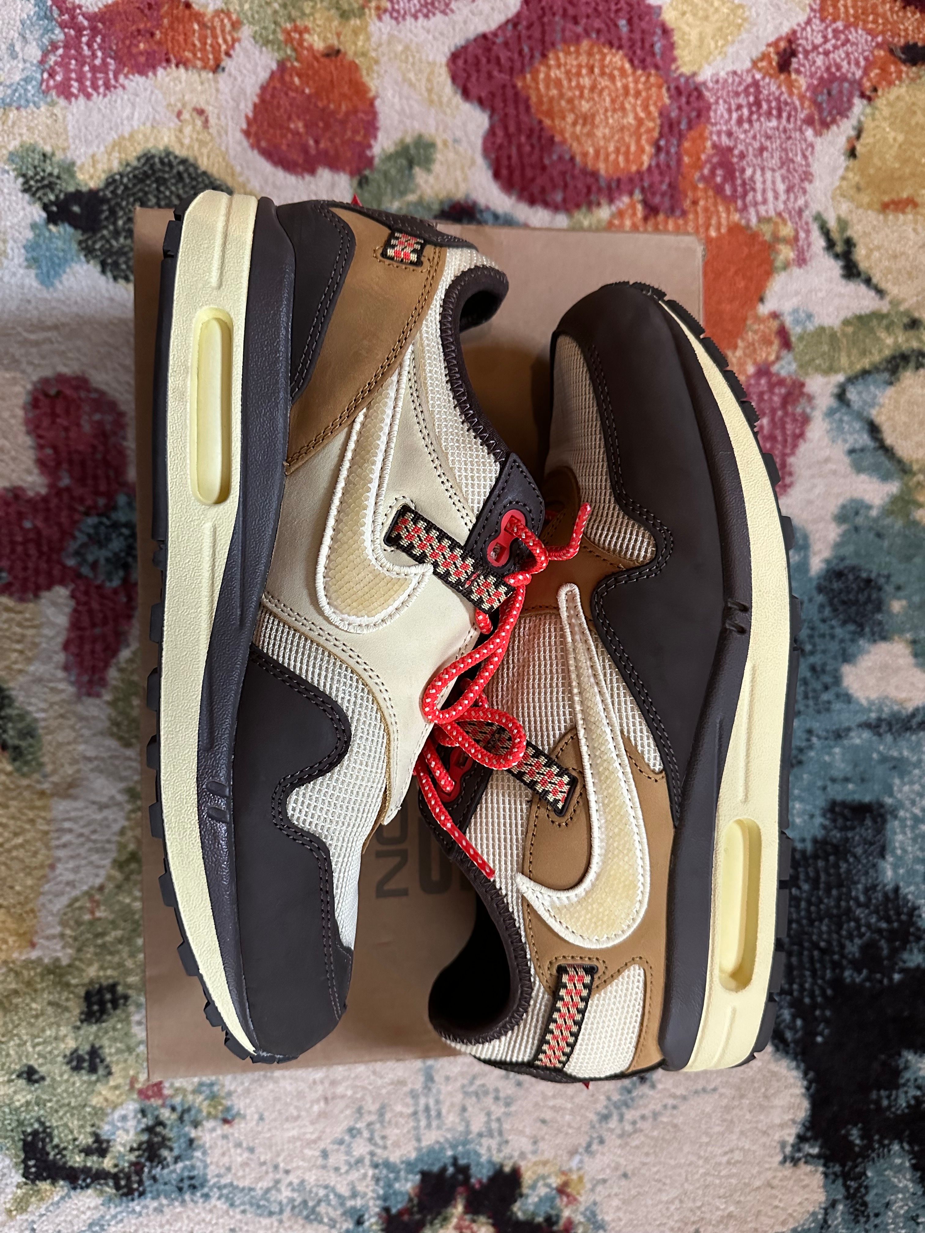 Travis Scott × Nike Air Max 1 "CACT.US Brown"