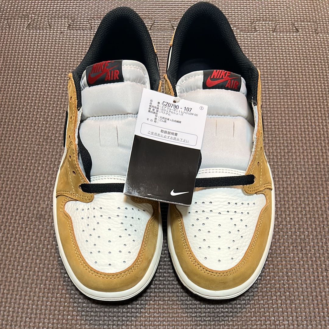 Nike Air Jordan 1 Low OG "Rookie of the Year/Sail and Golden Harvest"