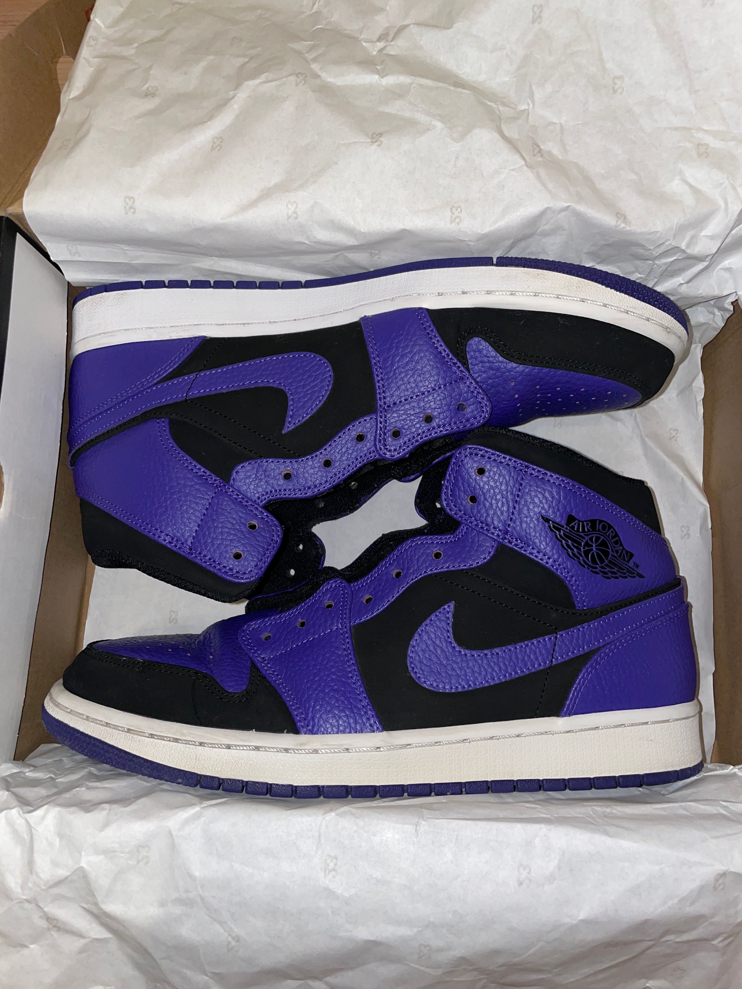 Nike Air Jordan 1 Mid "Black Dark Concord"