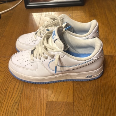 Nike Air Force 1 Low "White and University Blue"