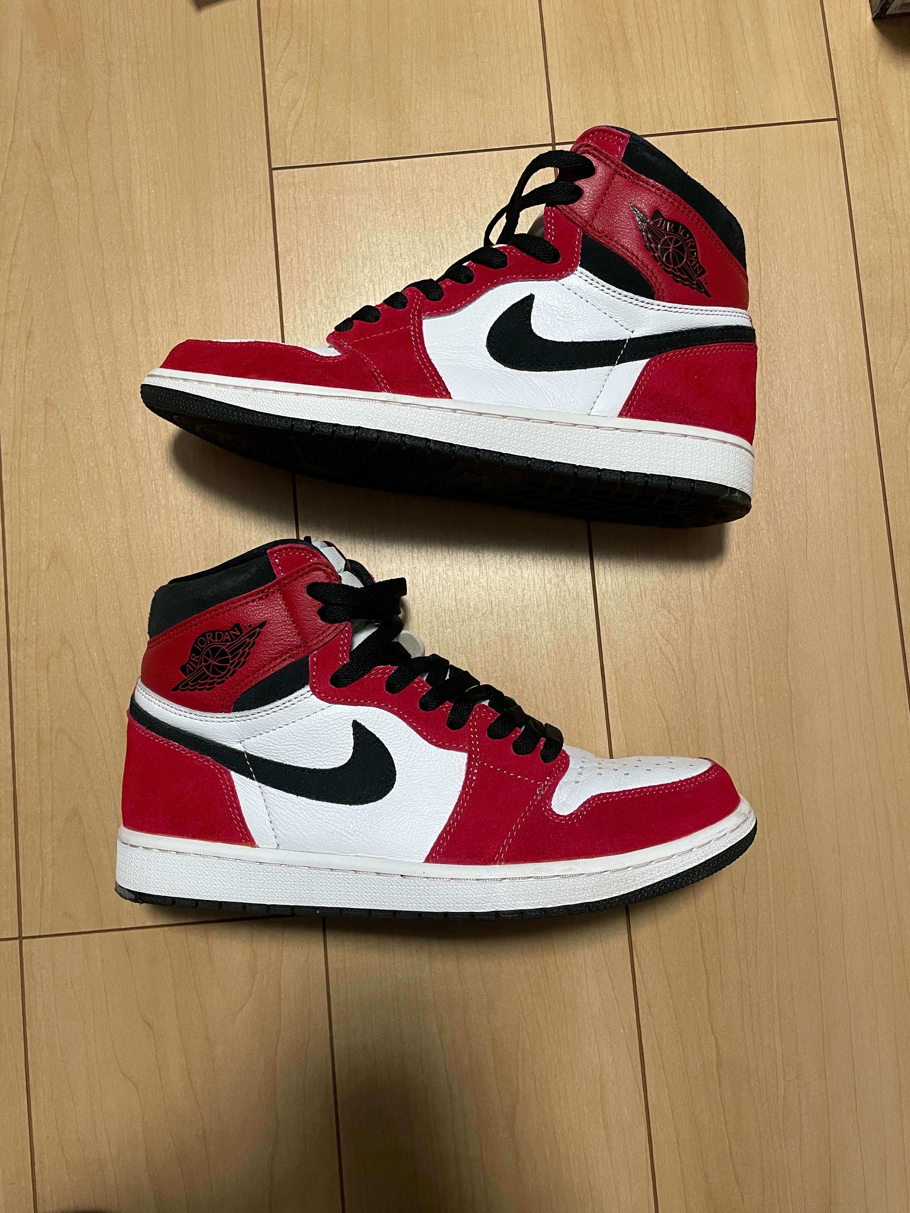 Nike Air Jordan 1 High OG "White/Black/Light Smoke Grey"