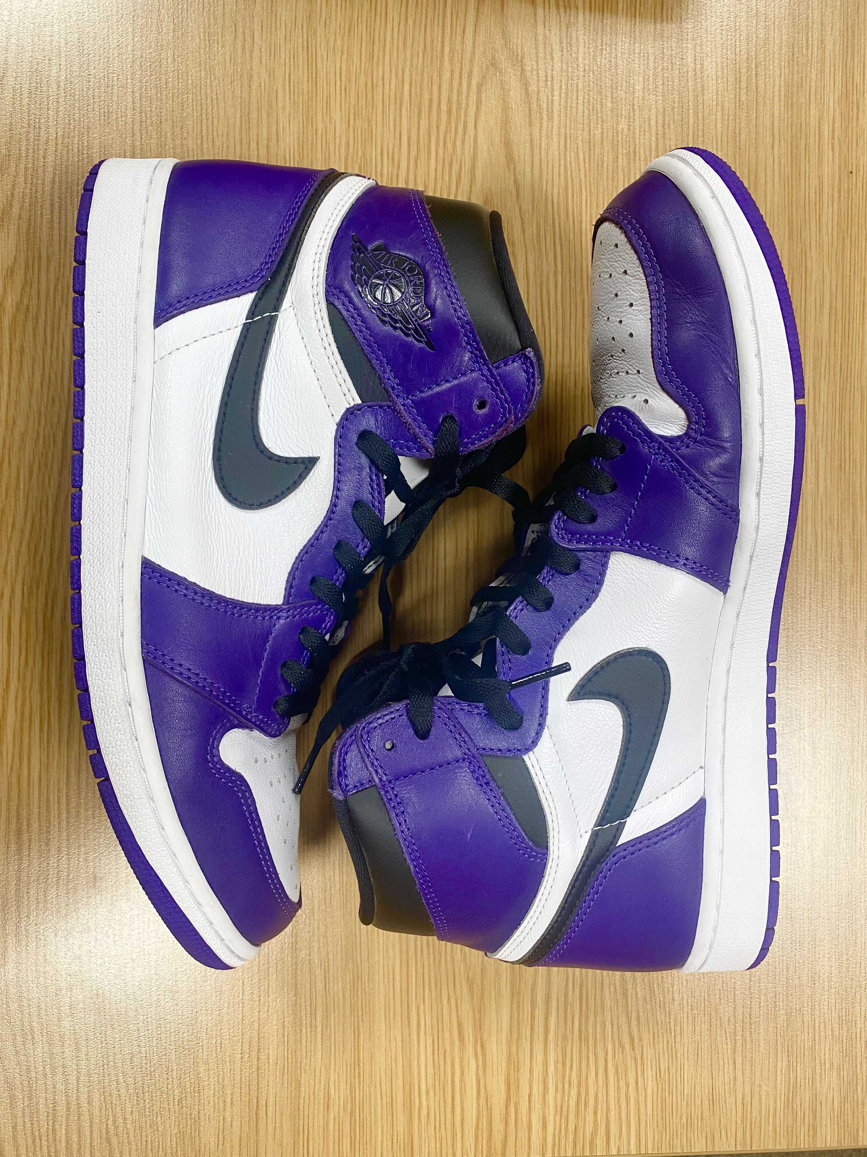 Nike Air Jordan 1 Retro High OG "Court Purple White/Black" (2020)   