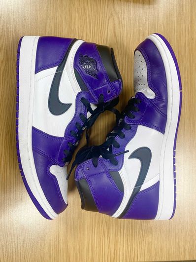 Nike Air Jordan 1 Retro High OG "Court Purple White/Black" (2020)
