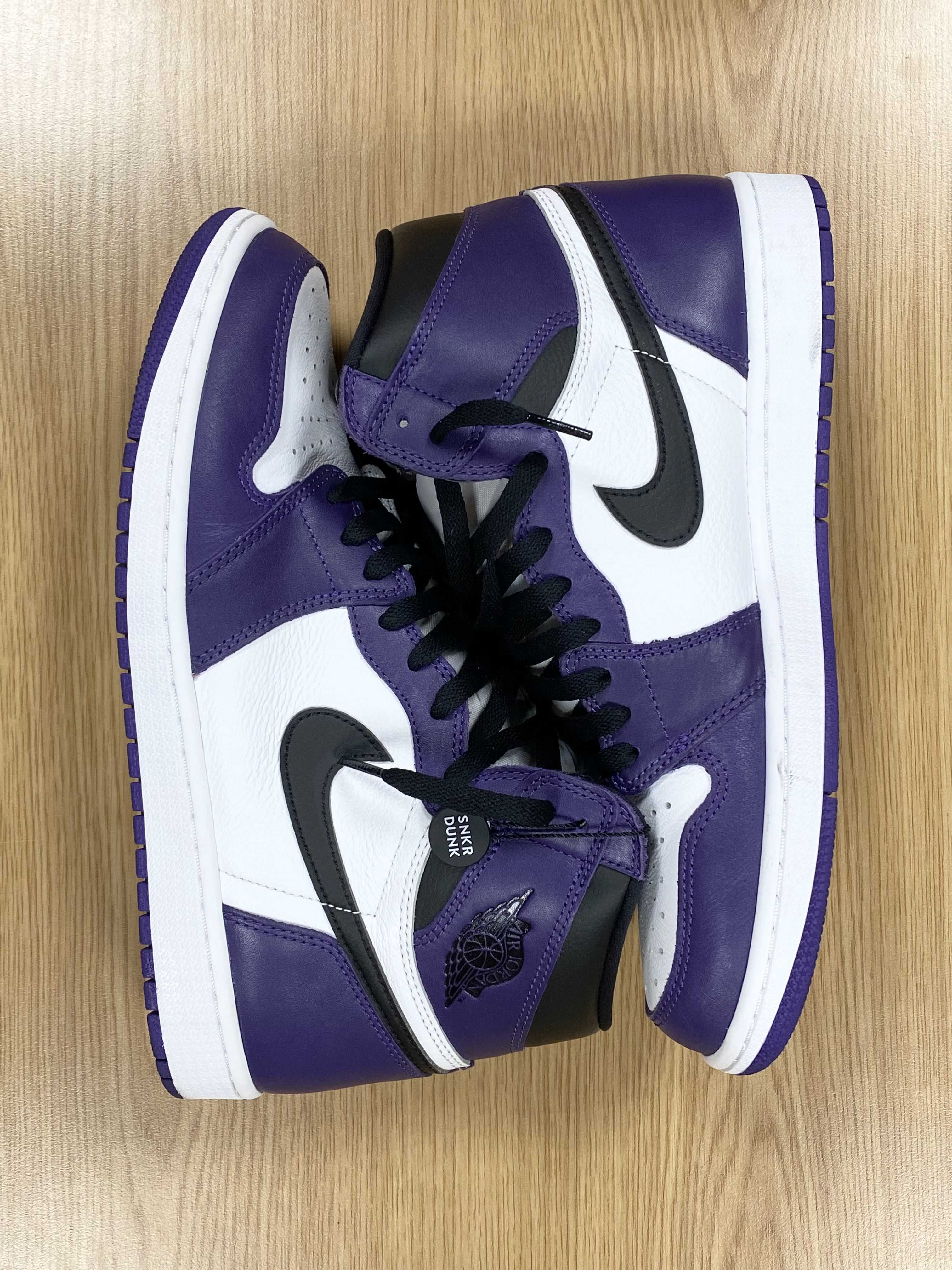 Nike Air Jordan 1 Retro High OG "Court Purple White/Black" (2020)   