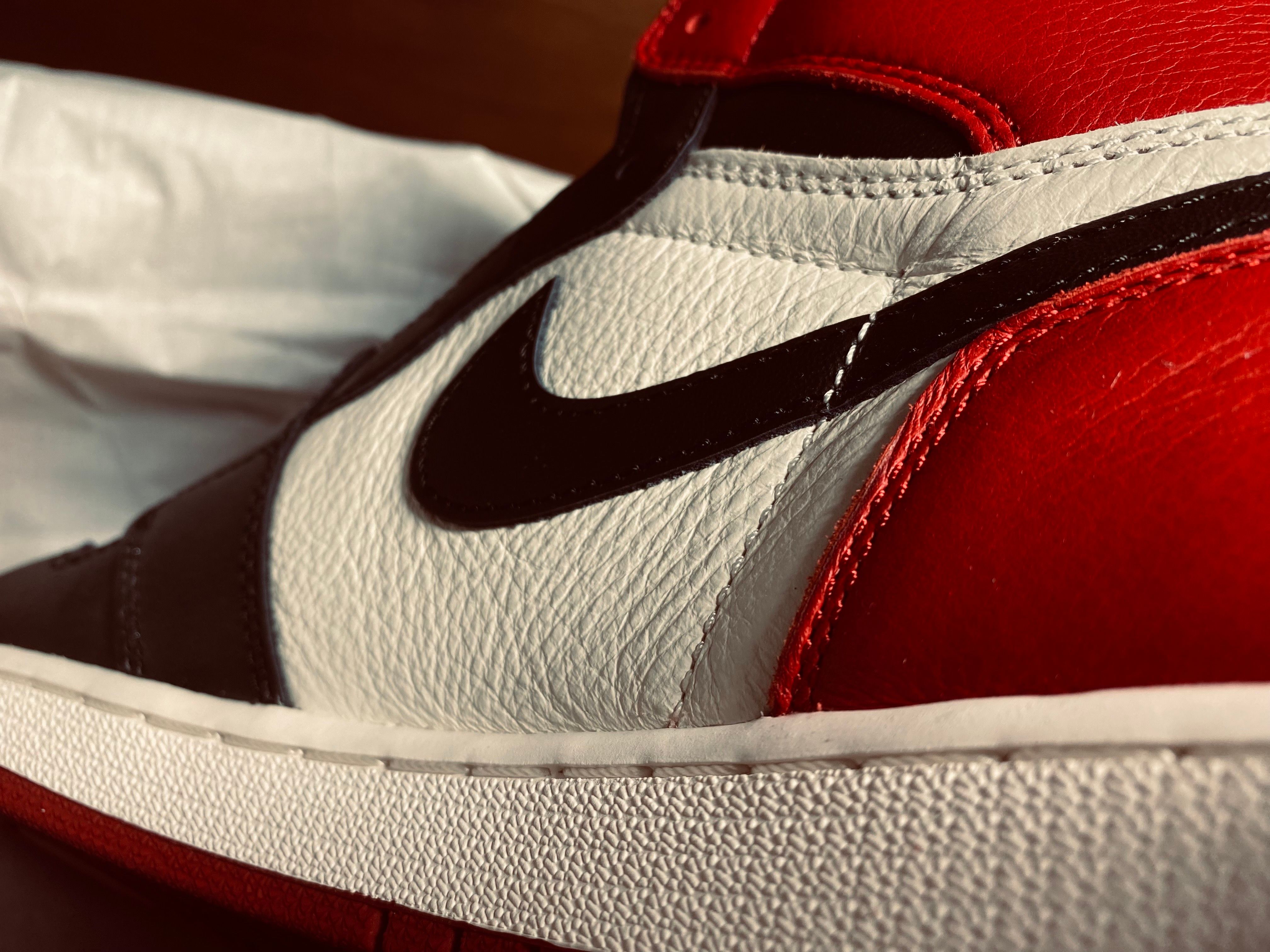 Nike Air Jordan 1 Retro High OG "Bred Toe"