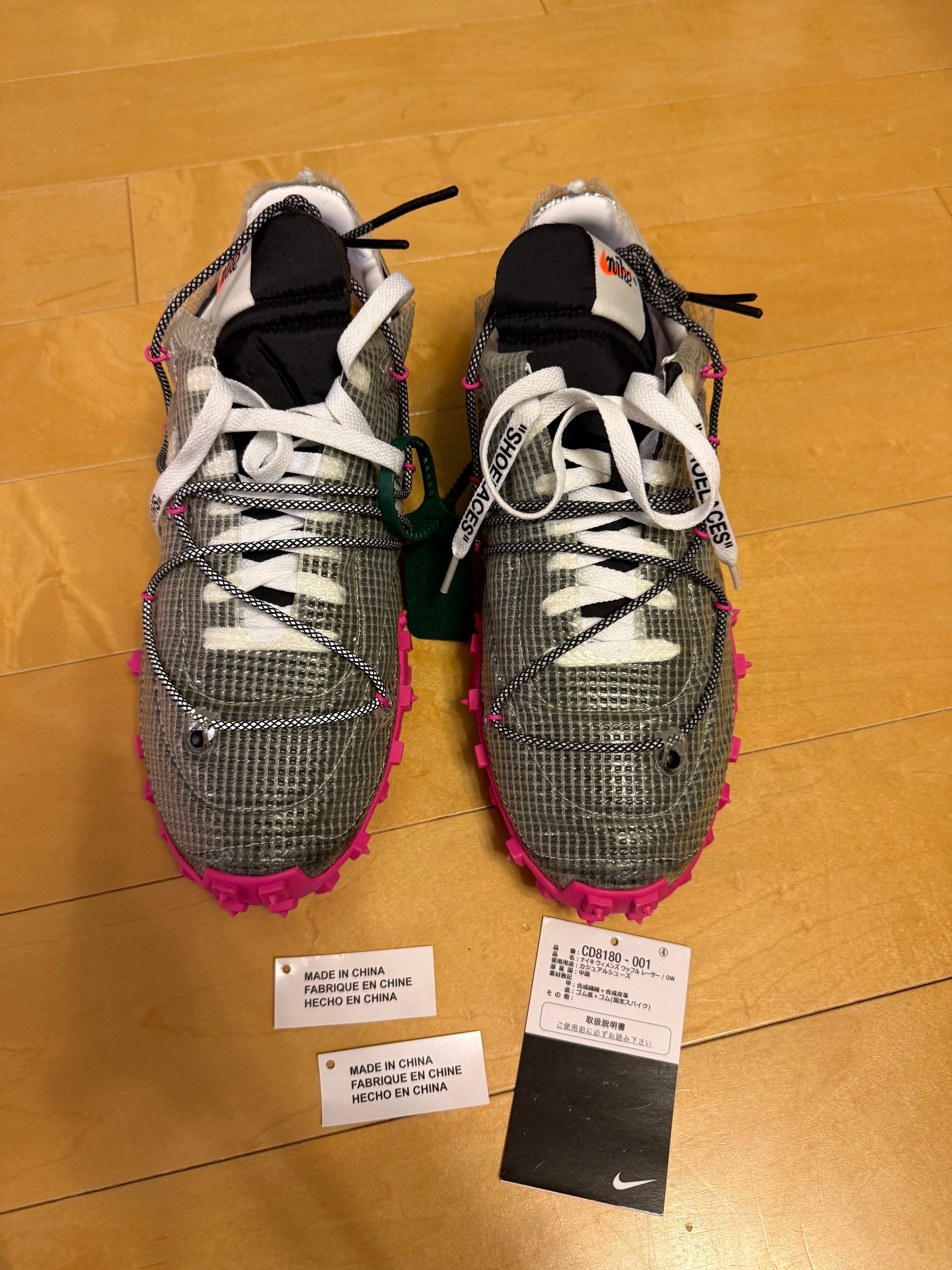 オフホワイト × ナイキ ウィメンズ ワッフル レーサー 