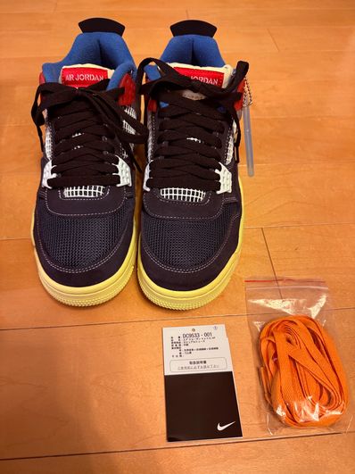 UNION × NIKE AIR JORDAN 4 "OFF NOIR"