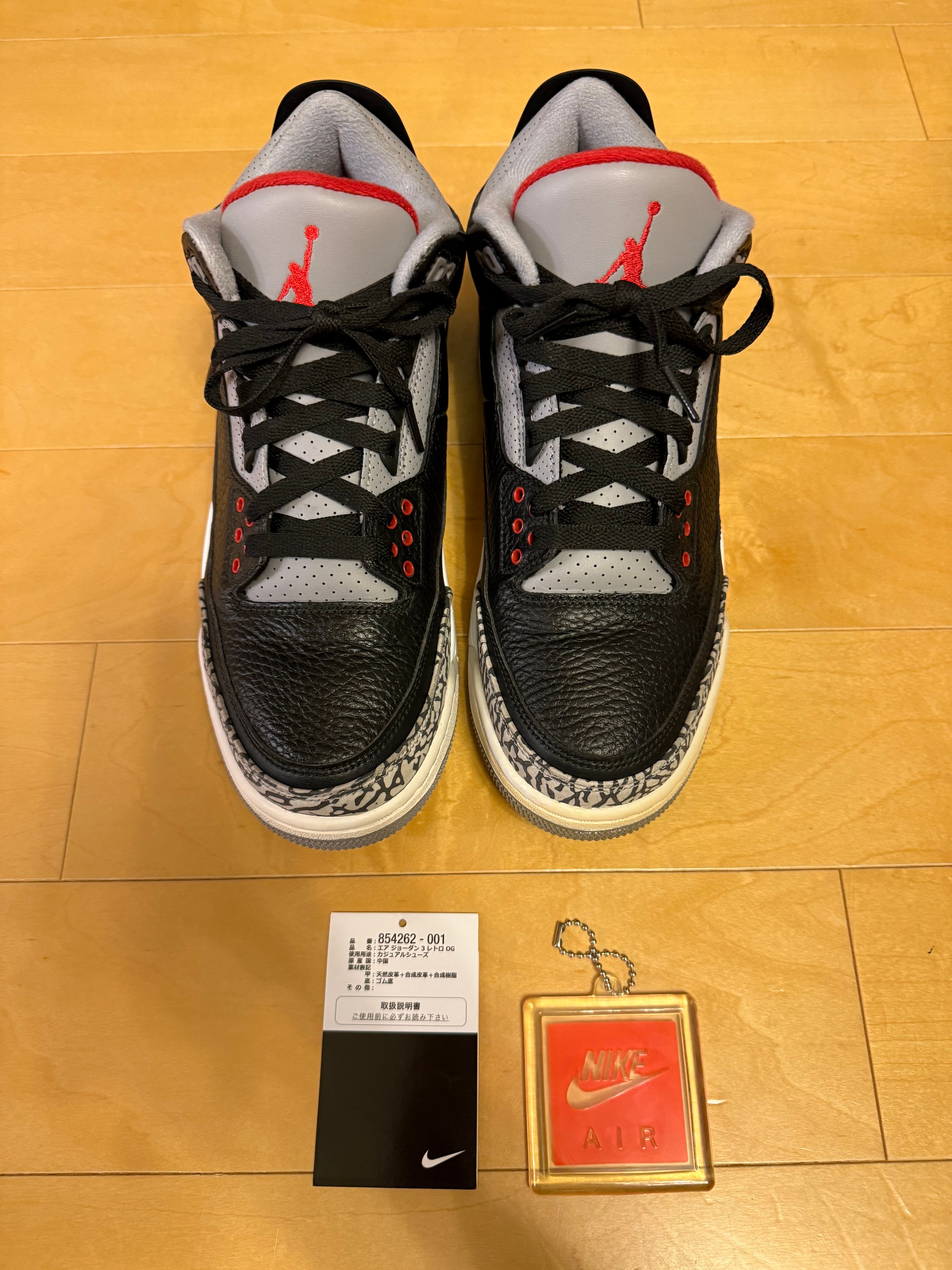 Nike Air Jordan 3 Retro OG "Black Cement" (2018)