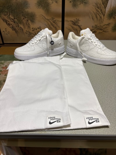 Louis Vuitton × Nike Air Force 1 Low by Virgil Abloh "White"