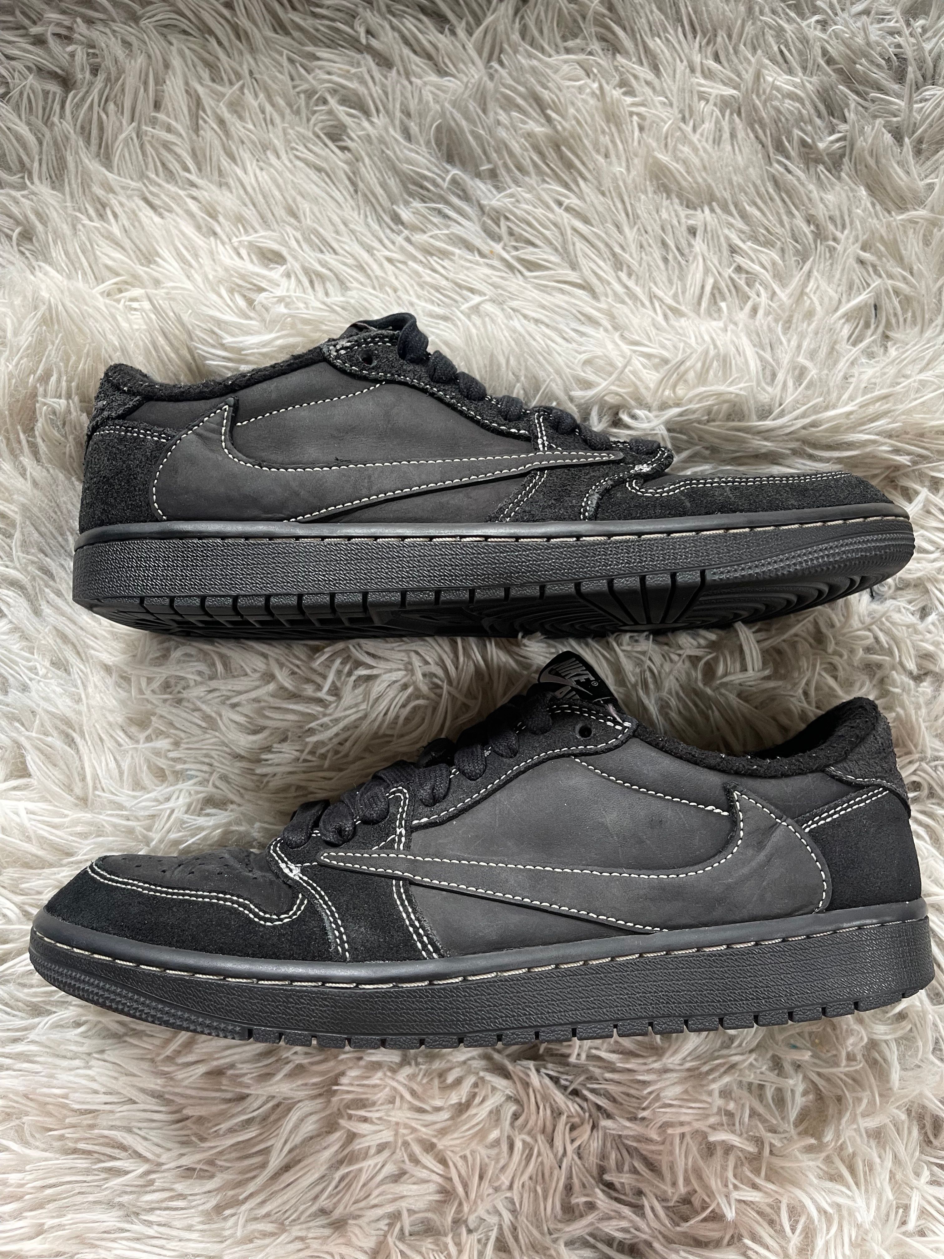 Travis Scott × Nike Air Jordan 1 Low OG SP "Black Phantom"