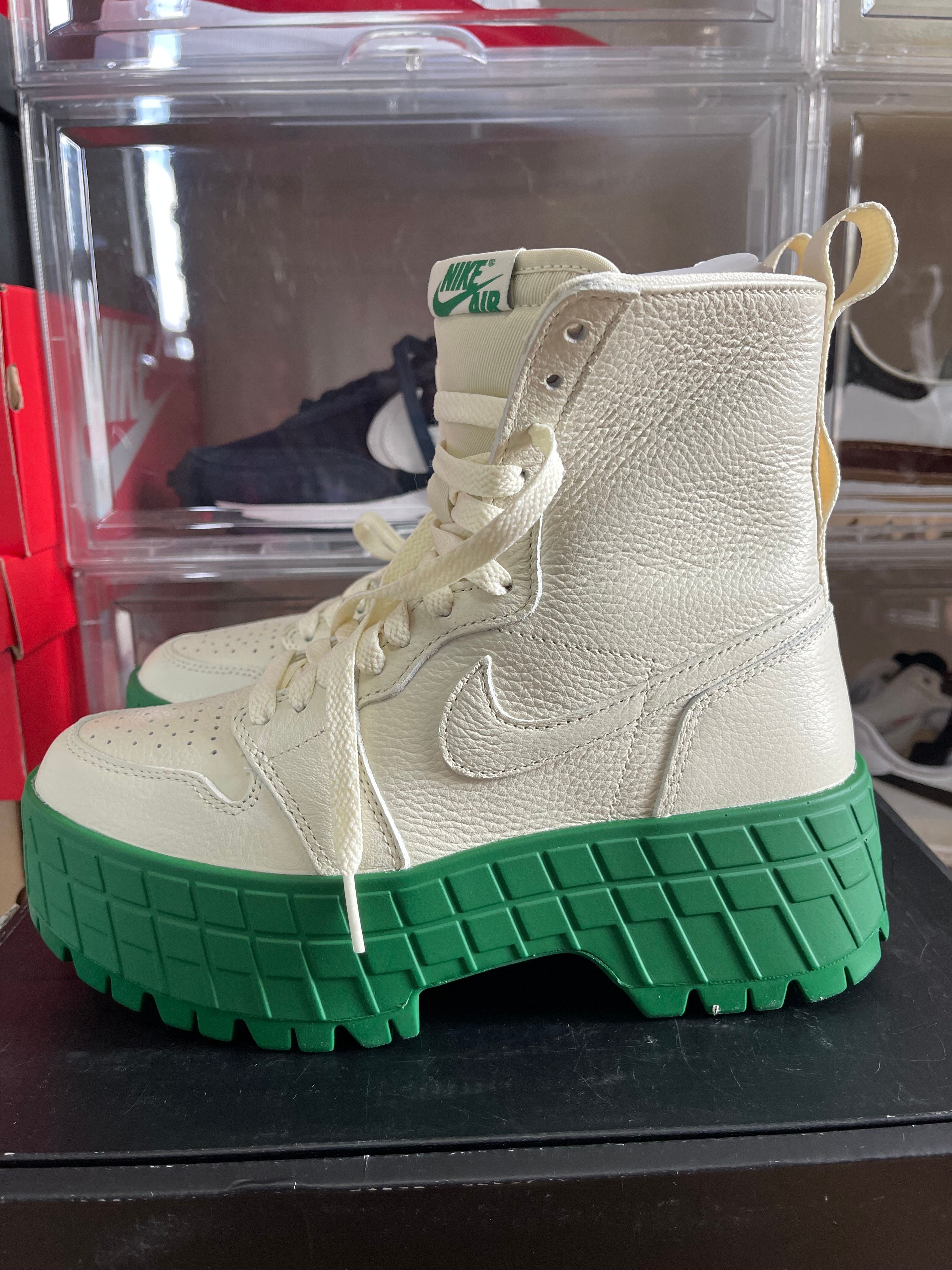 Nike Women's Air Jordan 1 Brooklyn High "Sail/Green"