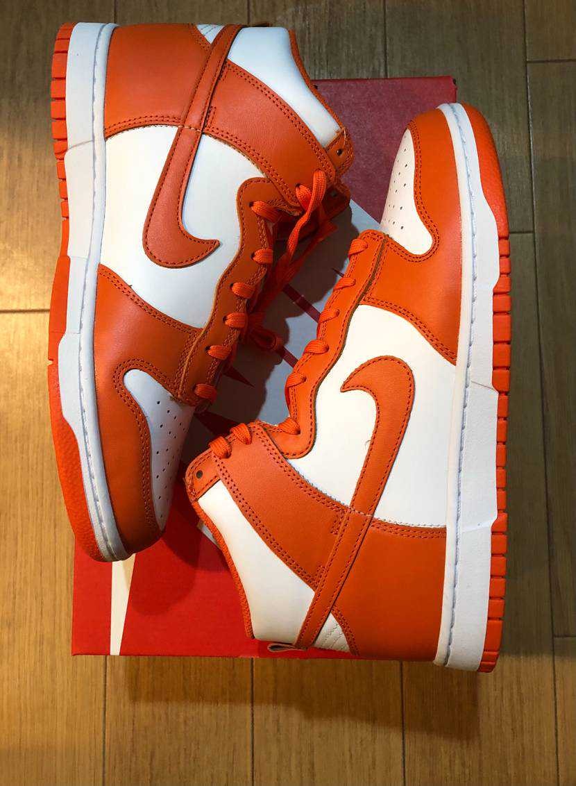 Nike Dunk High "Orange Blaze"