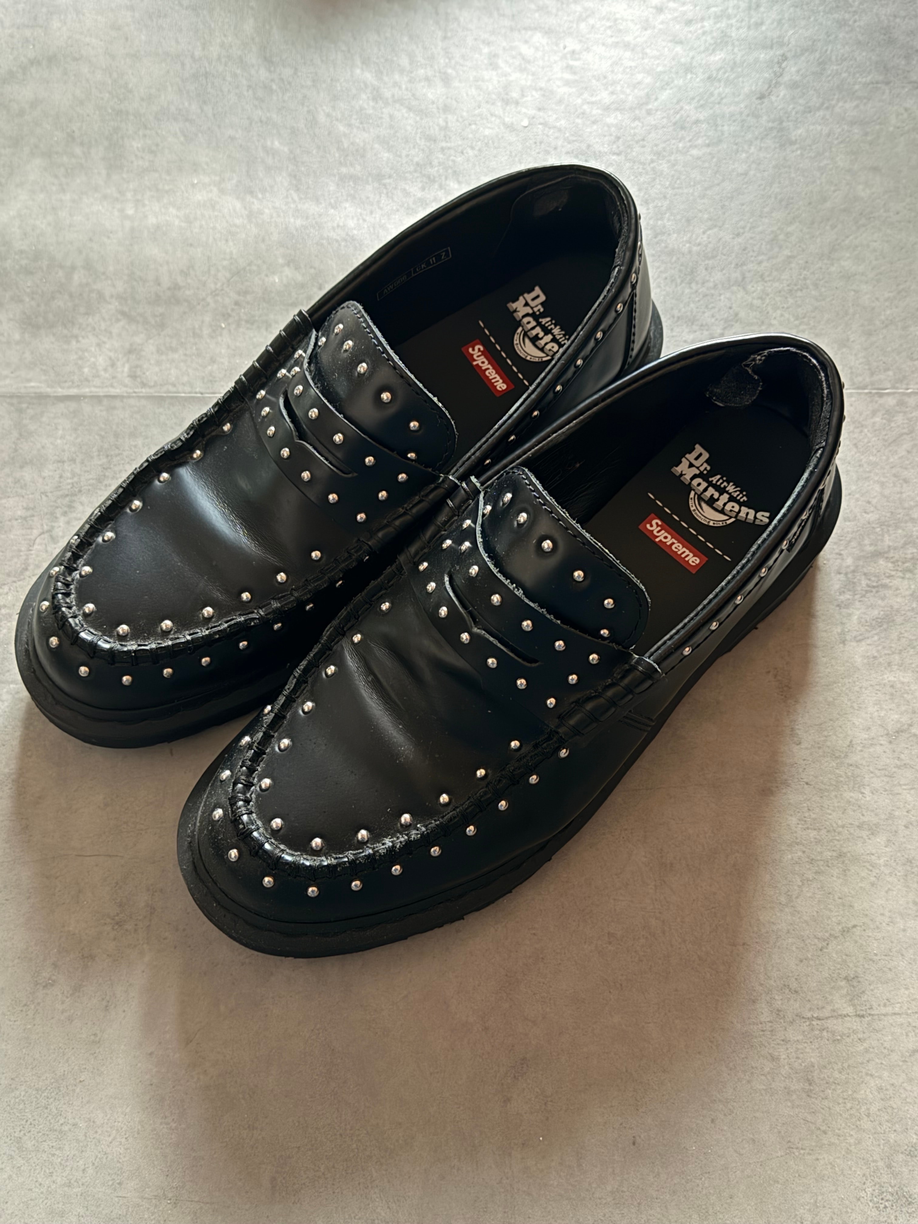 Supreme × Dr.Martens Studded Penton Loafer "Black" 25SS Week 13
