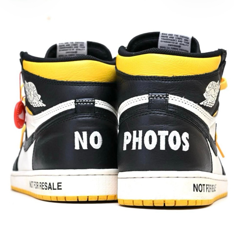 Nike Air Jordan 1 Retro High (NOT FOR RESALE) "Varsity Maize"