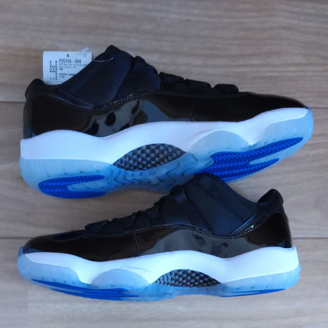 Nike Air Jordan 11 Retro Low "Black and Varsity Royal/Space Jam"