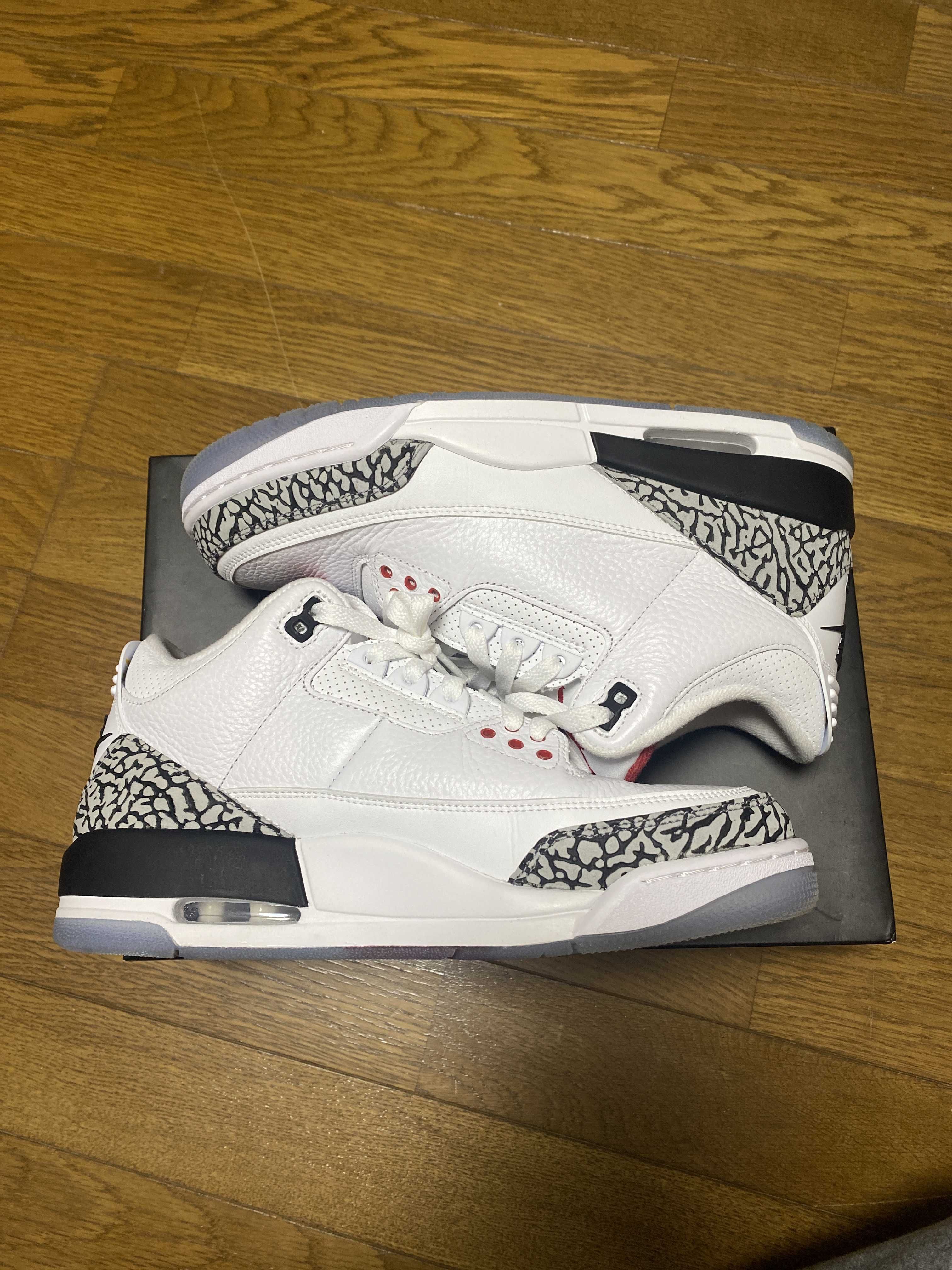 Nike Air Jordan 3 Retro "Free Throw Line White Cement"