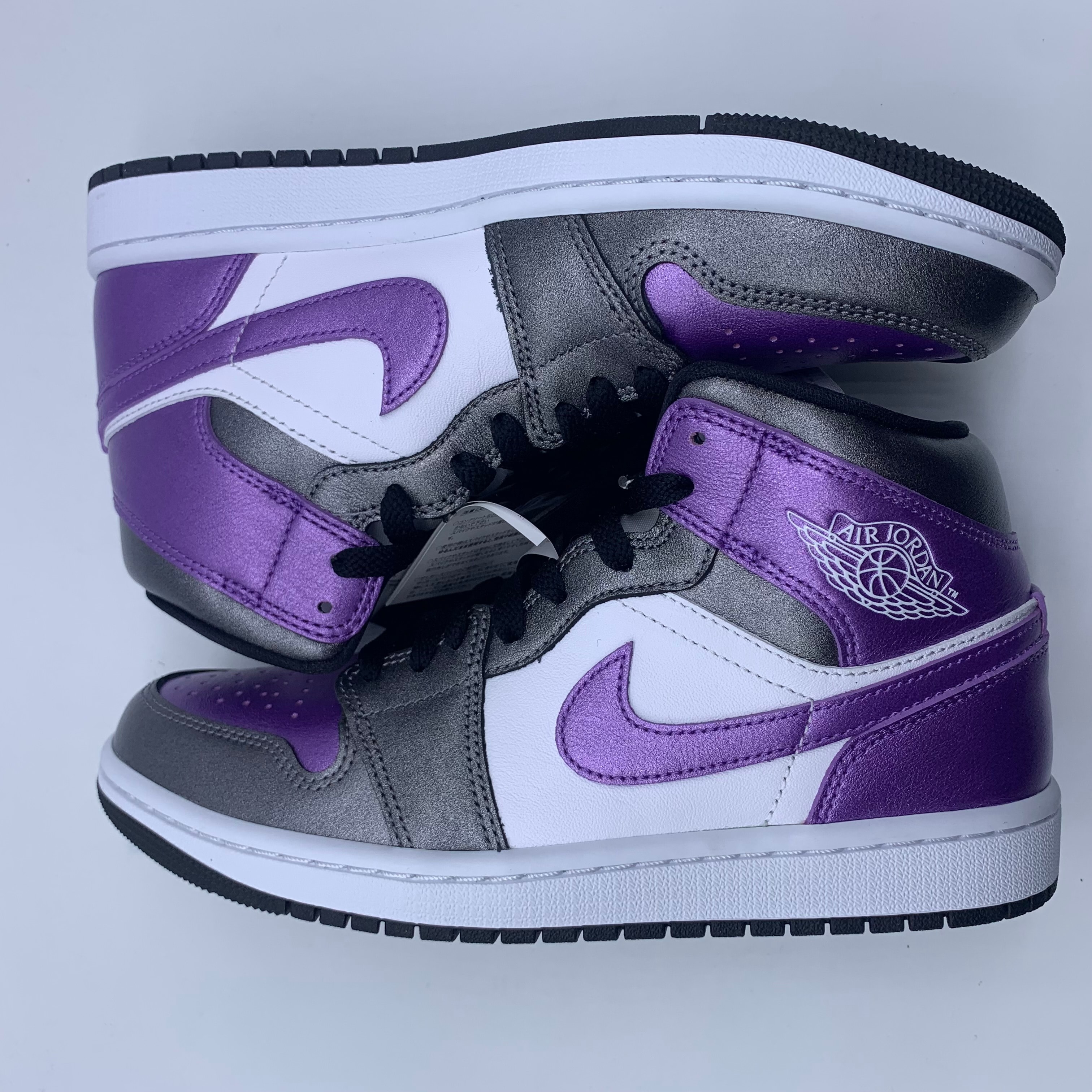 Nike Women's Air Jordan 1 Mid "Metallic Purple"