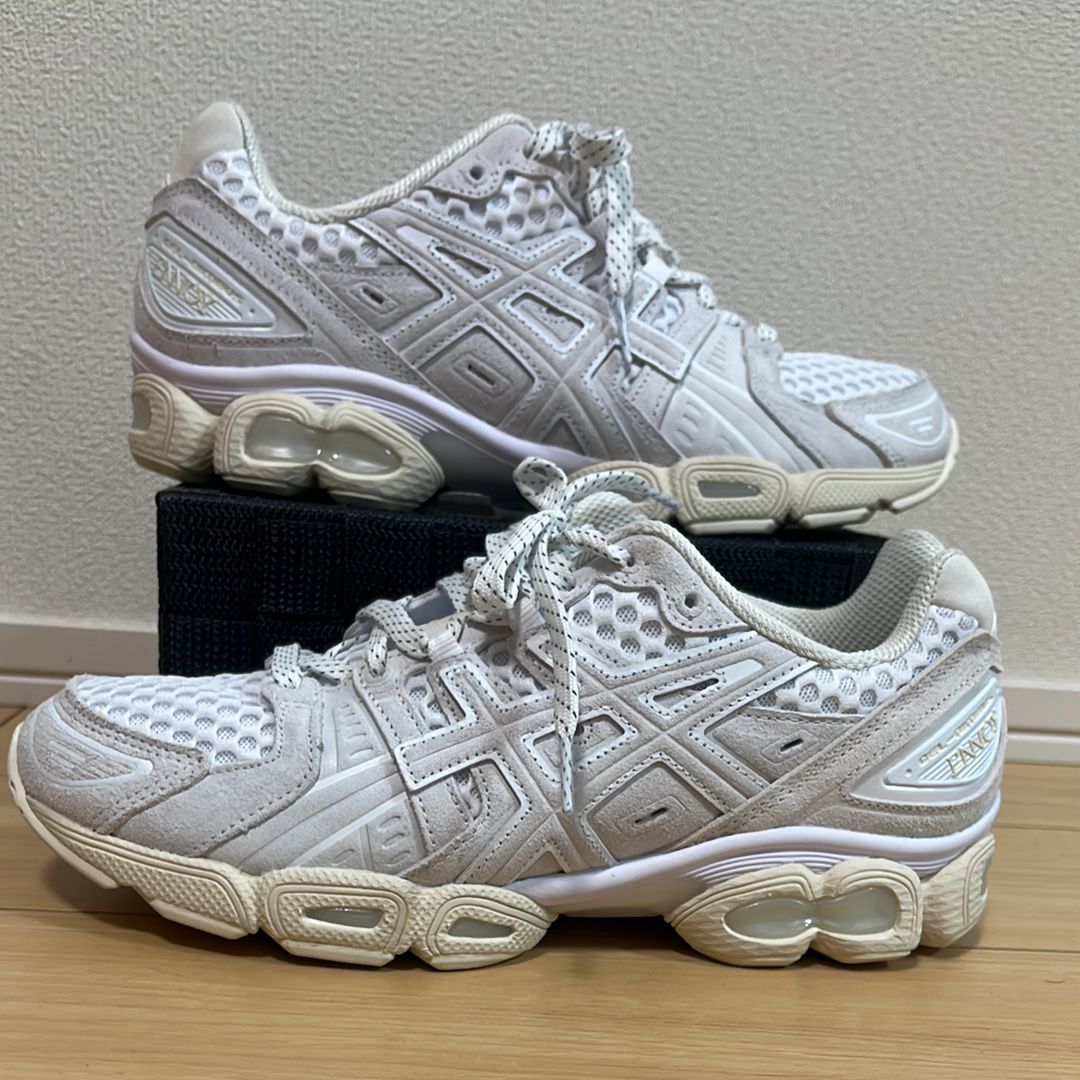 ENNOY × Asics Gel-Nimbus 9 "White/Cream" (1201B034-100)