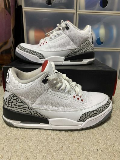 Nike Air Jordan 3 Retro "Free Throw Line White Cement"