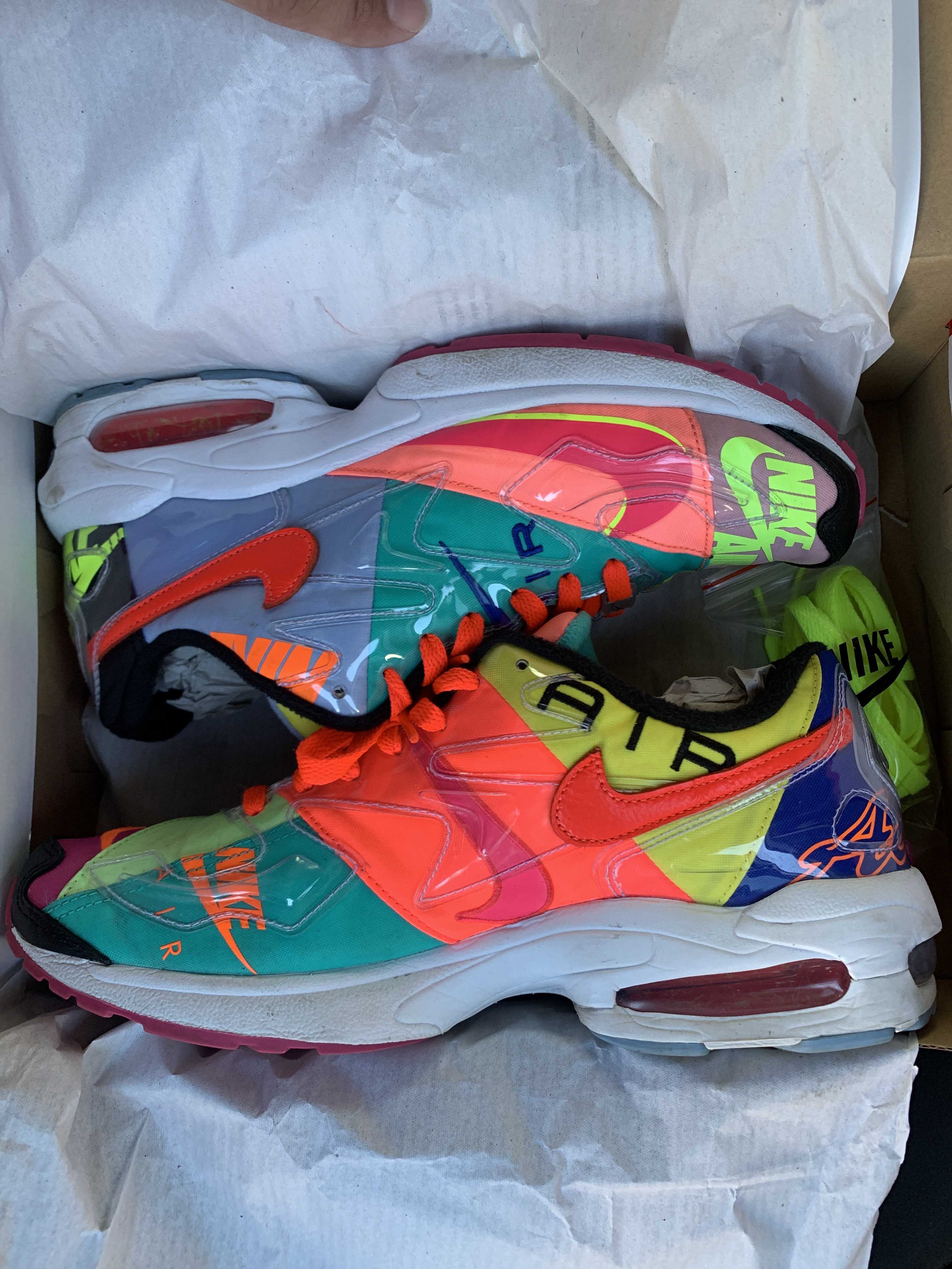 atmos × Nike Air Max 2 Light "Multi" (BV7406-001/CJ6200-001)