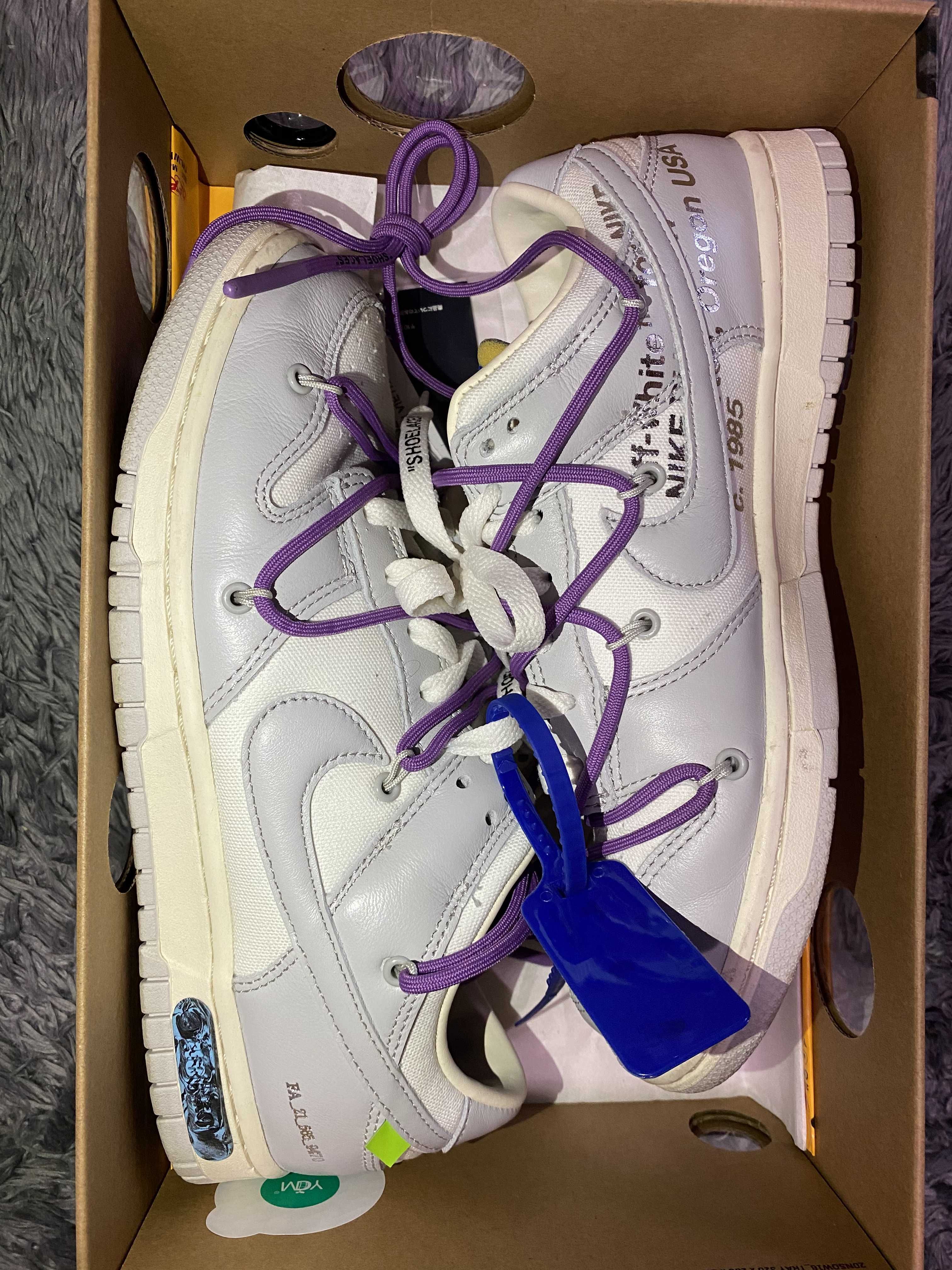 Off-White × Nike Dunk Low 1 of 50 "Lot.48" 