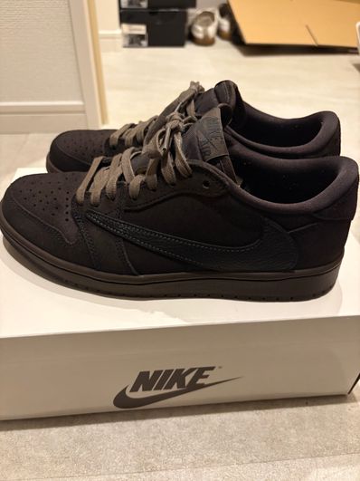 Travis Scott × Nike Air Jordan 1 Low OG SP "Velvet Brown and Dark Mocha"