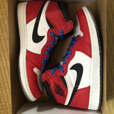 Spiderman × Nike Air Jordan 1 Origin Story "Gym Red/White/Photo Blue/Black"