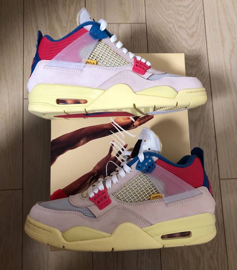 UNION × Nike Air Jordan 4 SP "Guava Ice/Light Fusion Red"