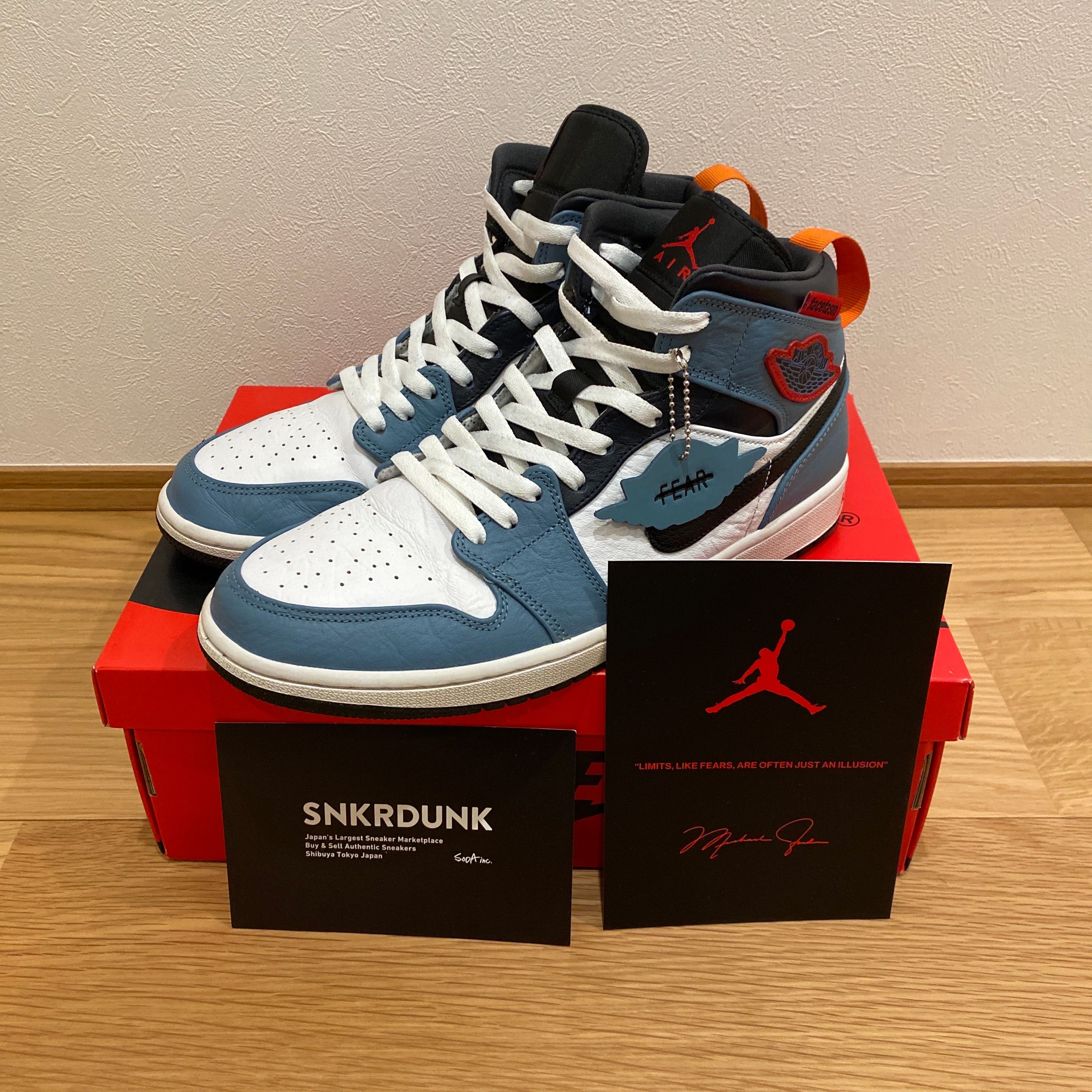 FACETASM × Nike Air Jordan 1 Mid "White/Navy"