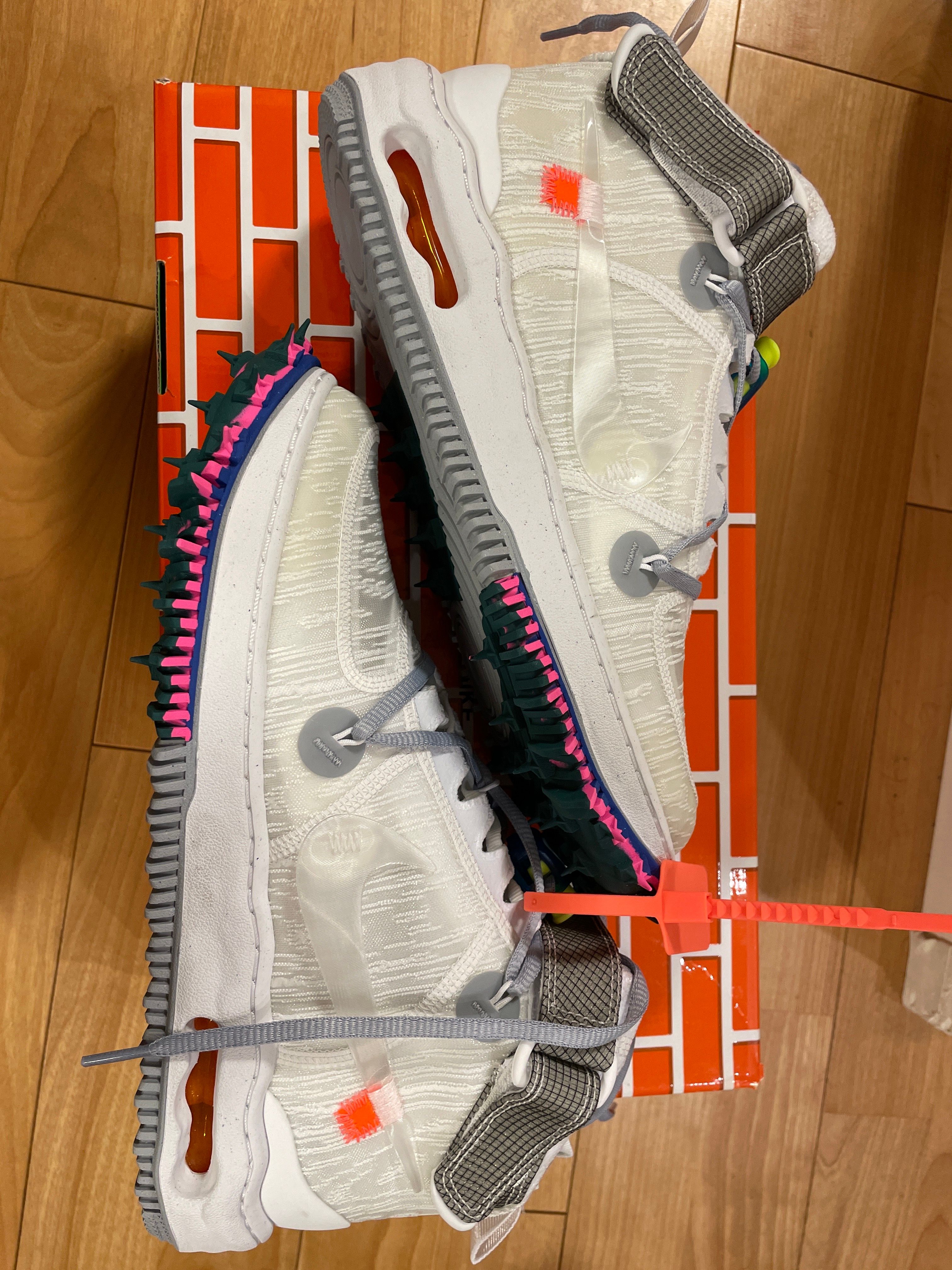 Off-White × Nike Air Force 1 Mid "White"