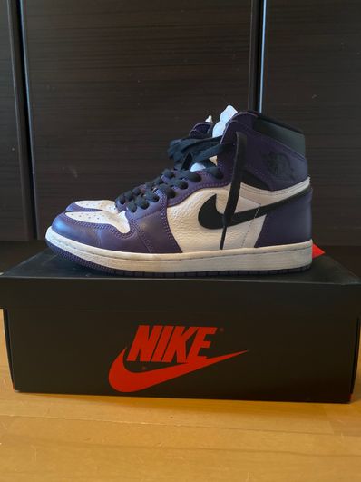 Nike Air Jordan 1 Retro High OG "Court Purple White/Black" (2020)