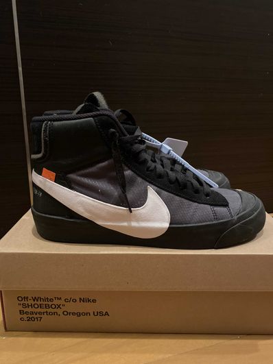 Off-White × Nike Blazer Studio Mid "Grim Reaper"