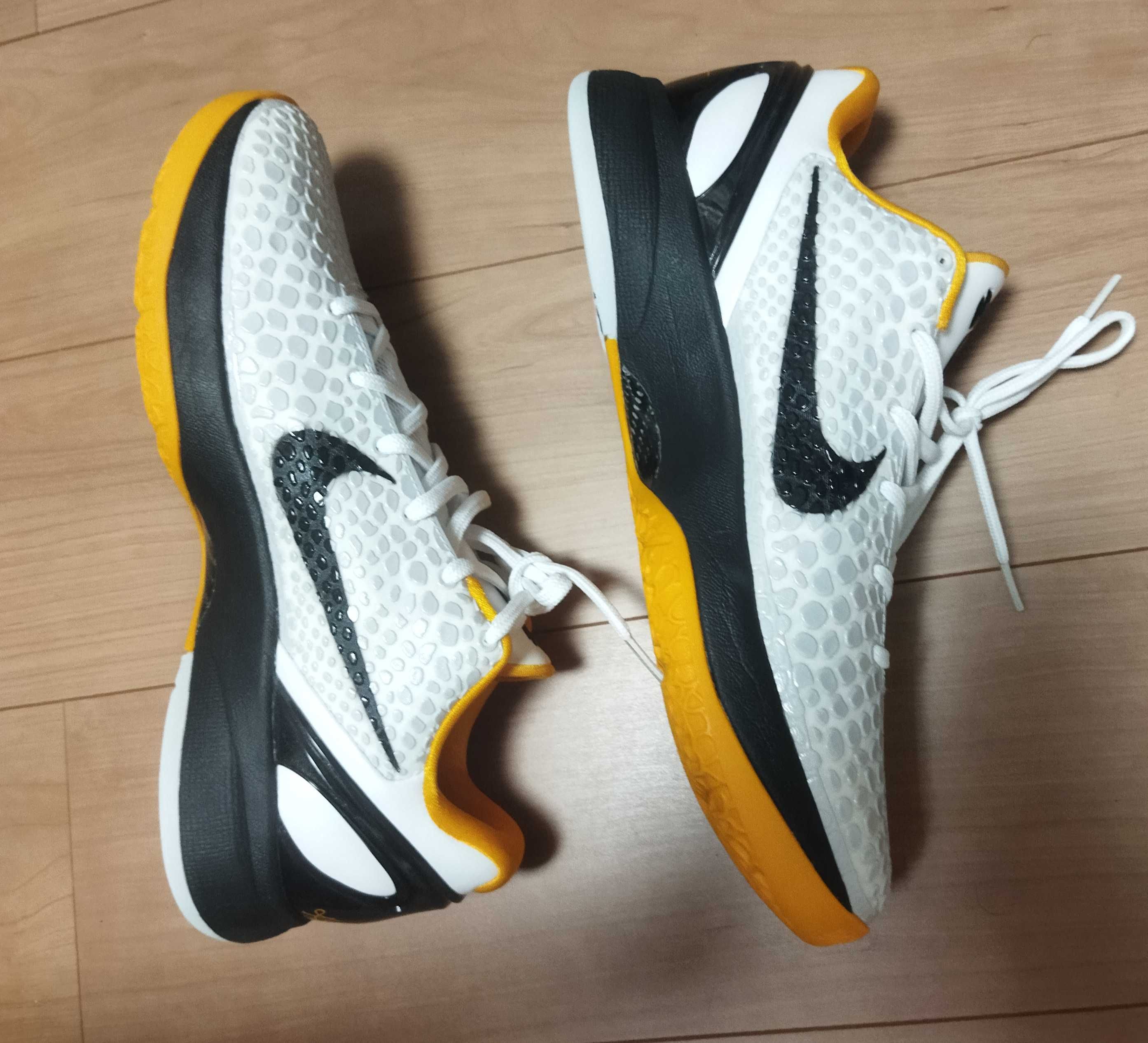 Nike Zoom Kobe 6 "White/Del Sol"