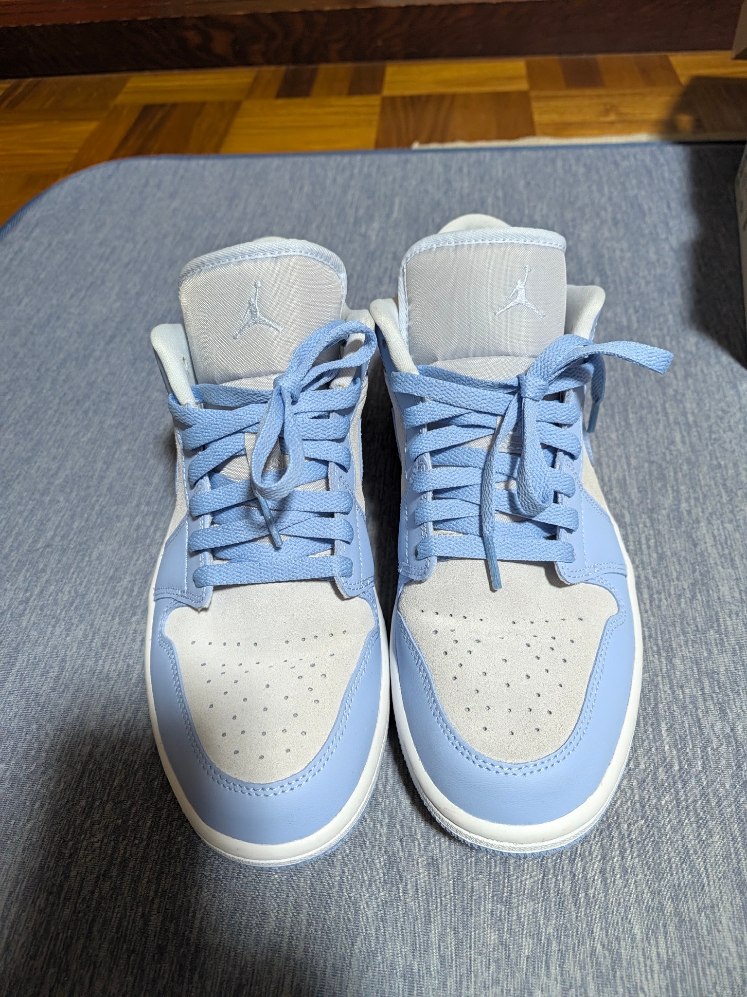 Nike Women's Air Jordan 1 Low "Football Grey/Aluminum/White"
