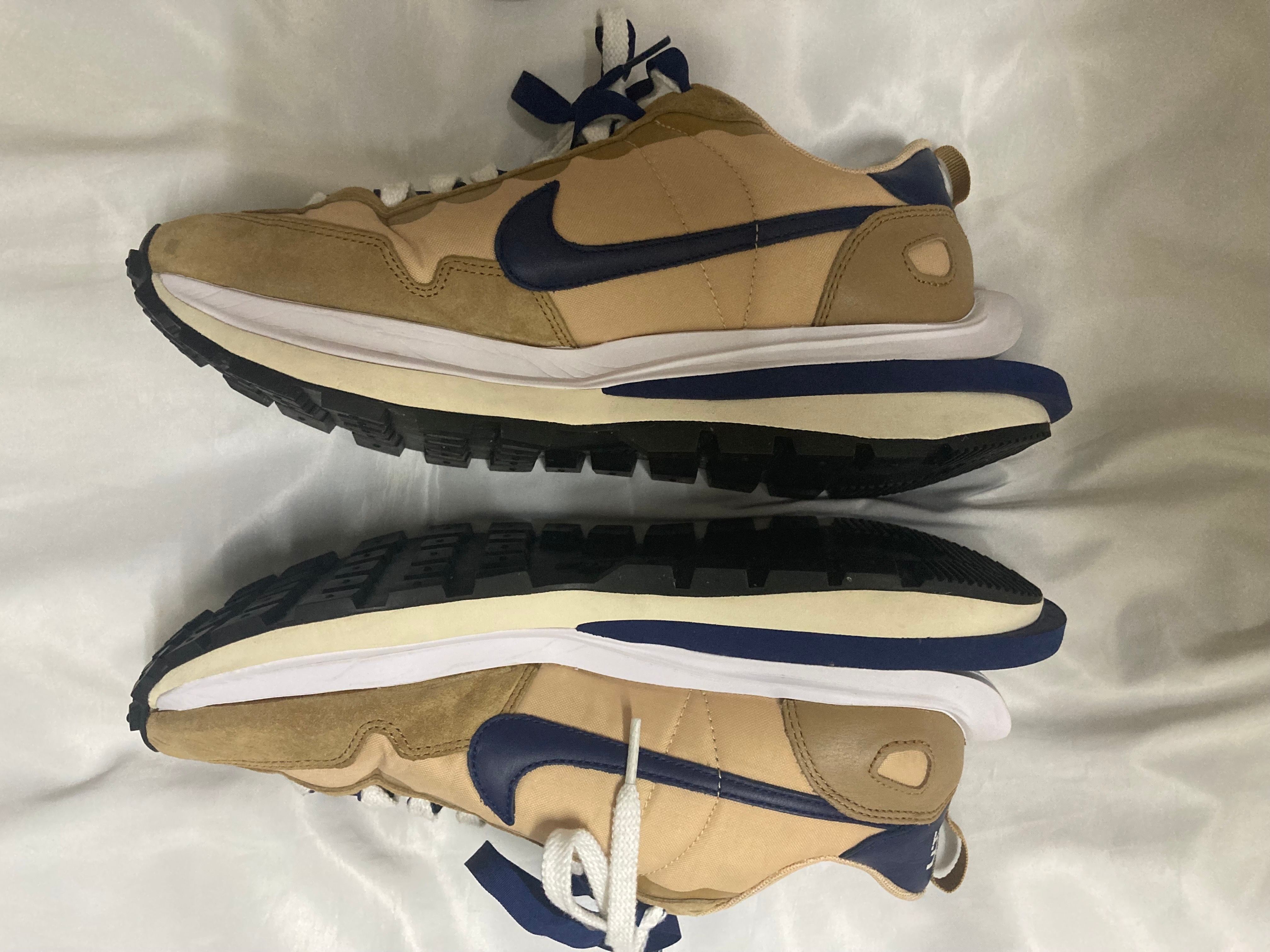Sacai × Nike Vapor Waffle "Sesame And Blue Void"